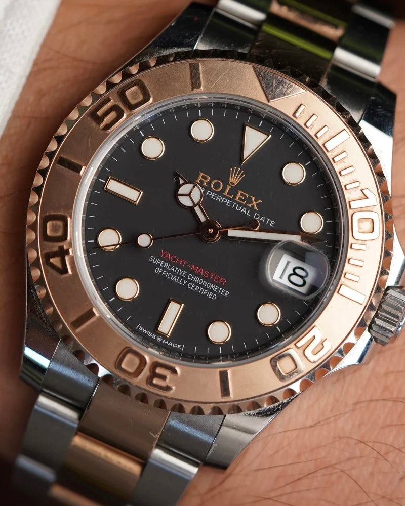 Rolex Yacht-Master 37 Ref. 268821 Full Set Unpolished