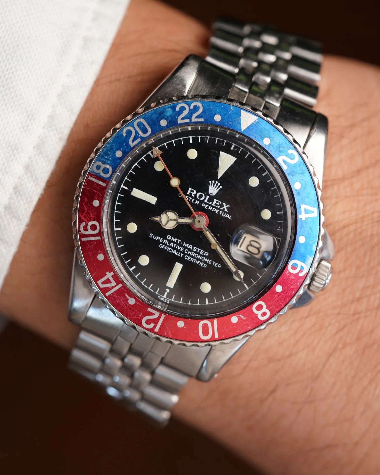 Rolex GMT-Master Ref 1675 PCG Oval Link
