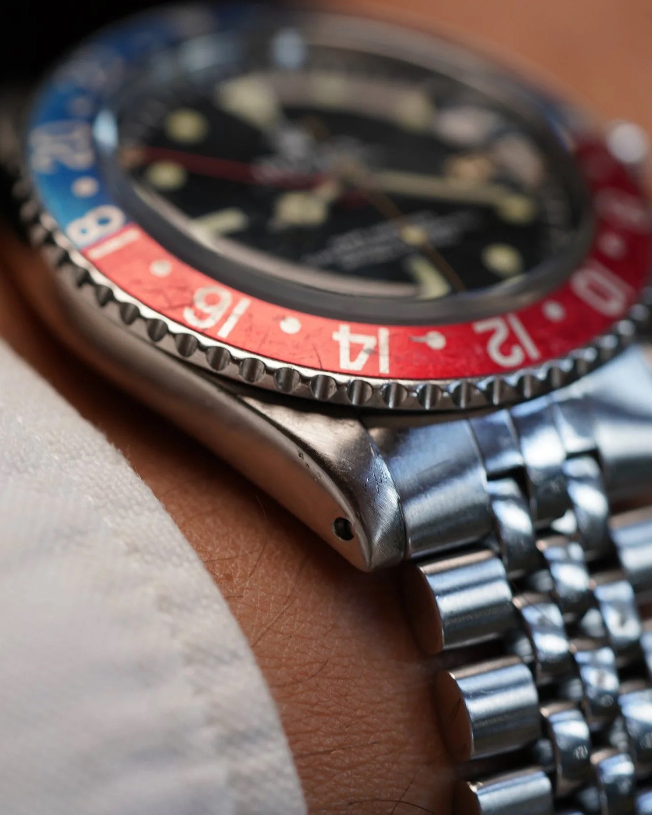 Rolex GMT-Master Ref 1675 PCG Oval Link