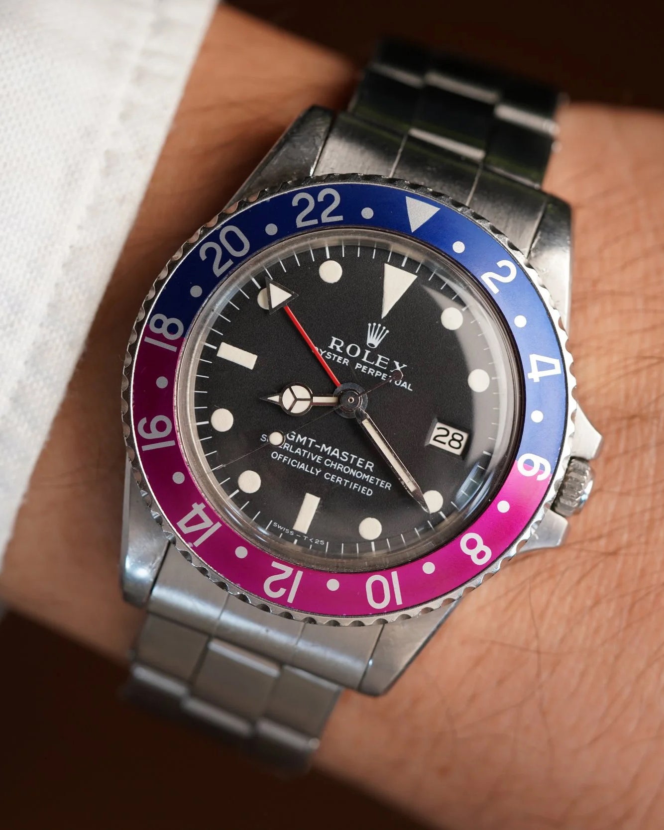 Rolex GMT-Master Ref. 1675 Unpolished