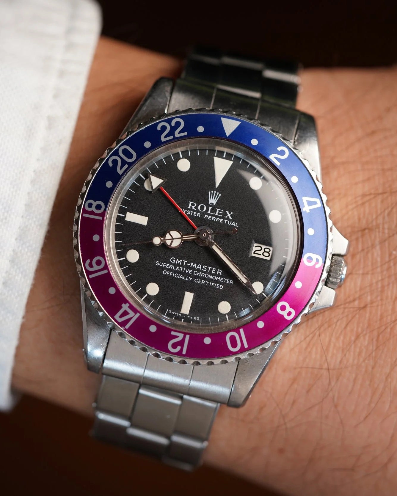 Rolex GMT-Master Ref. 1675 Unpolished