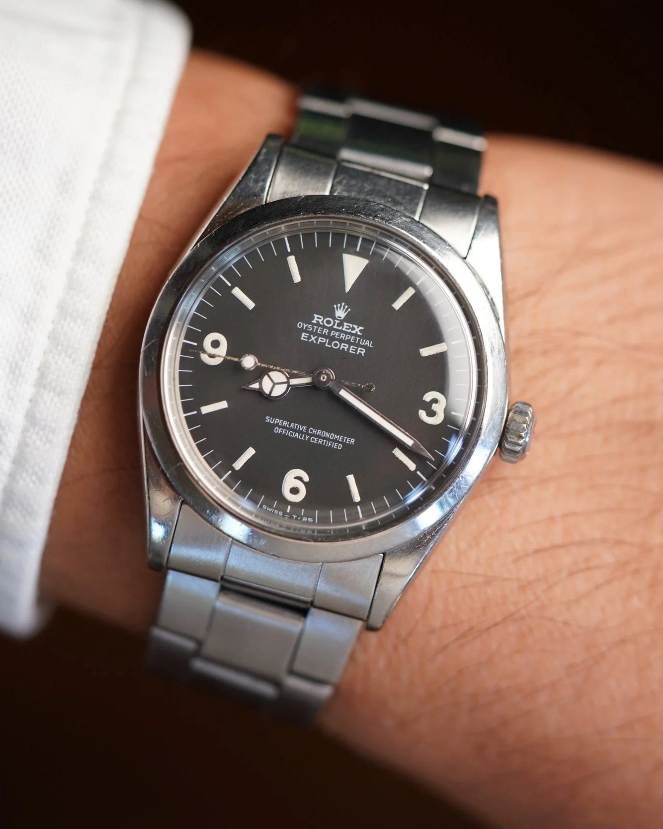 Rolex Explorer I Ref 1016 w/ Box & Catalog