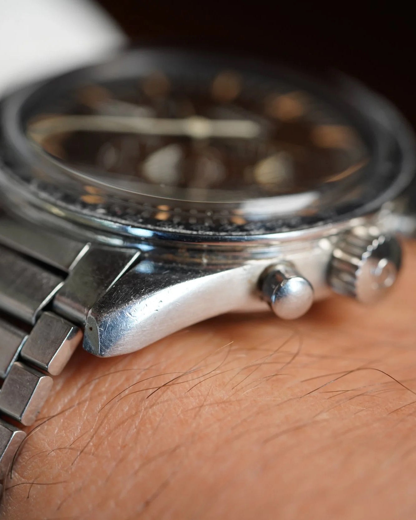 OMEGA Tropical Speedmaster Reference 2998-1 w/ Extract Unpolished w/ Box