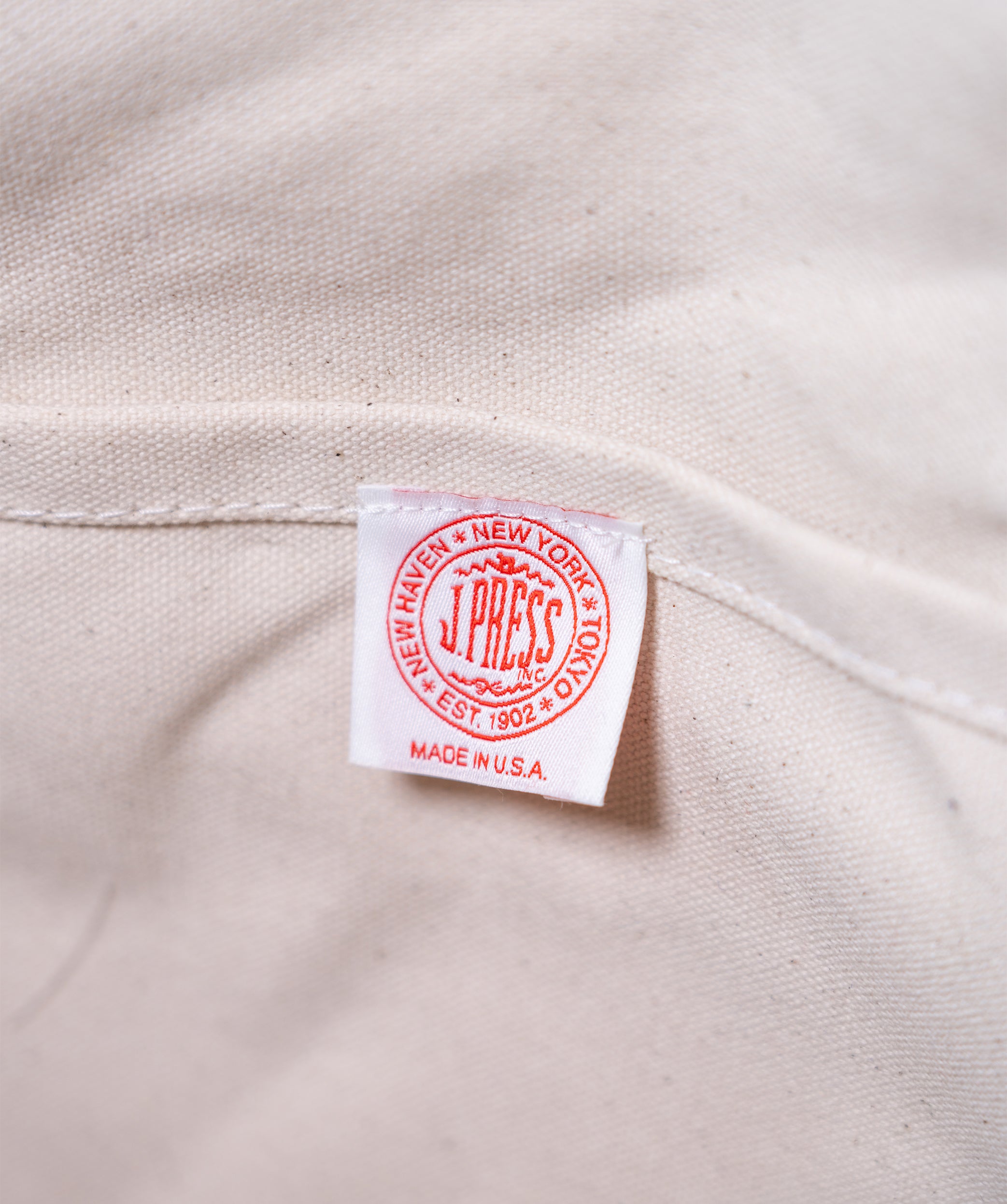 Made-in-USA Handmade Vintage Pennant Tote