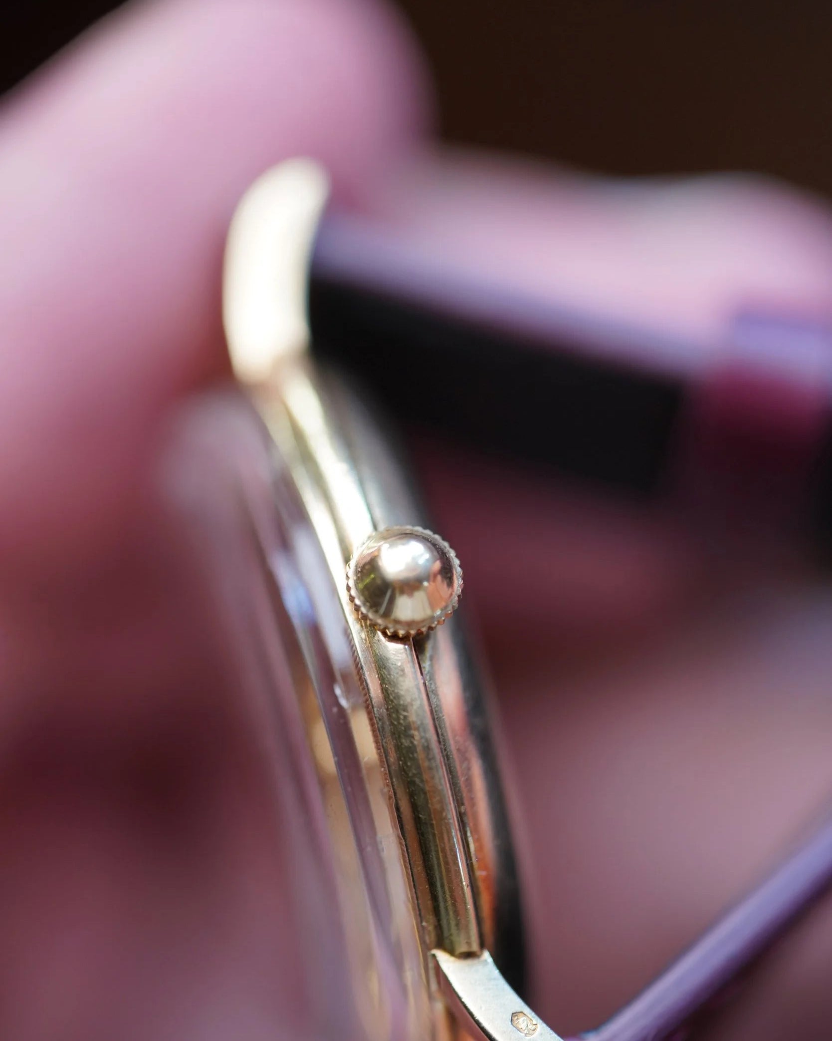 Rolex Precision Ref. 8952 in 18K YG Unpolished