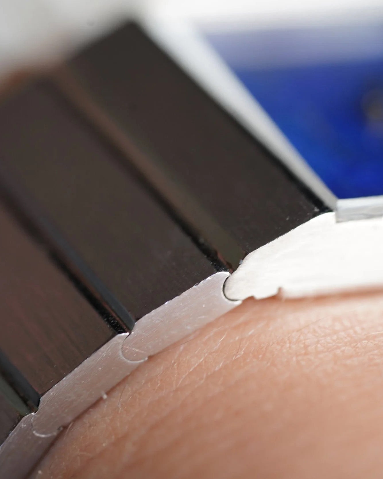 Rolex Lapis Lazuli Dial Midas Reference 4314 in 18K White Gold Unpolished