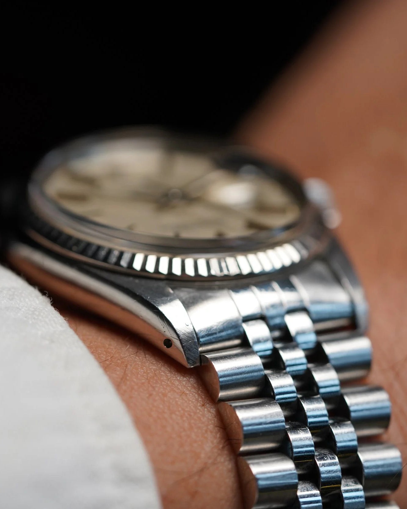Rolex Datejust Linen Ref 16234 Unpolished
