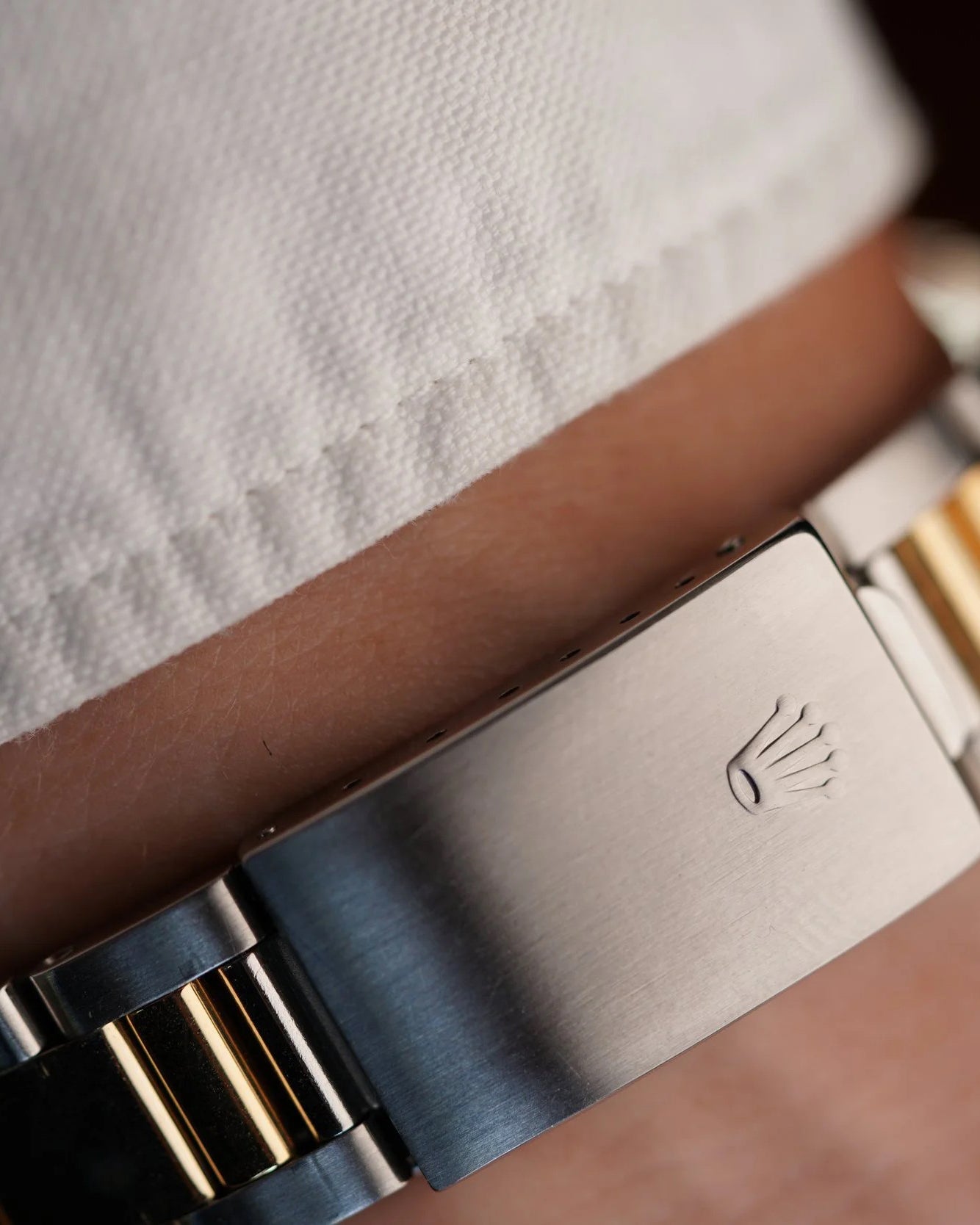 Rolex Floating Cosmograph Zenith Daytona Black Dial Two-Tone 16523