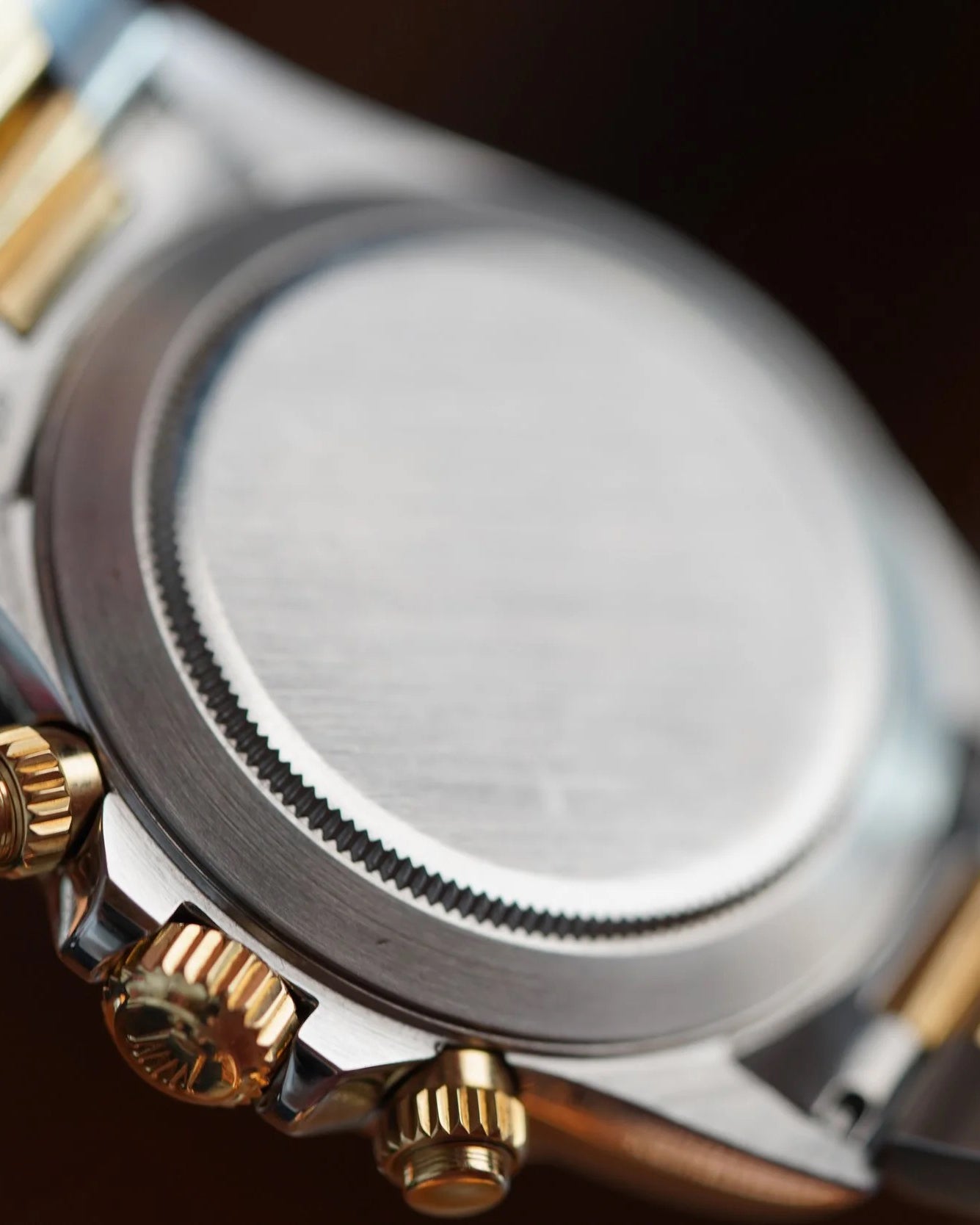 Rolex Floating Cosmograph Zenith Daytona Black Dial Two-Tone 16523