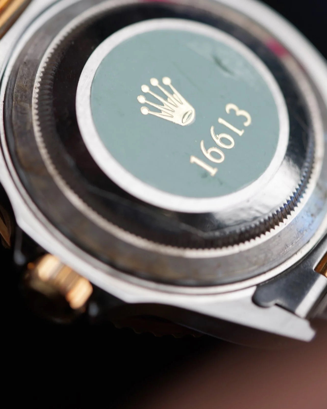 Rolex Submariner Two-Tone Ref 16613 Full Set Unpolished As New