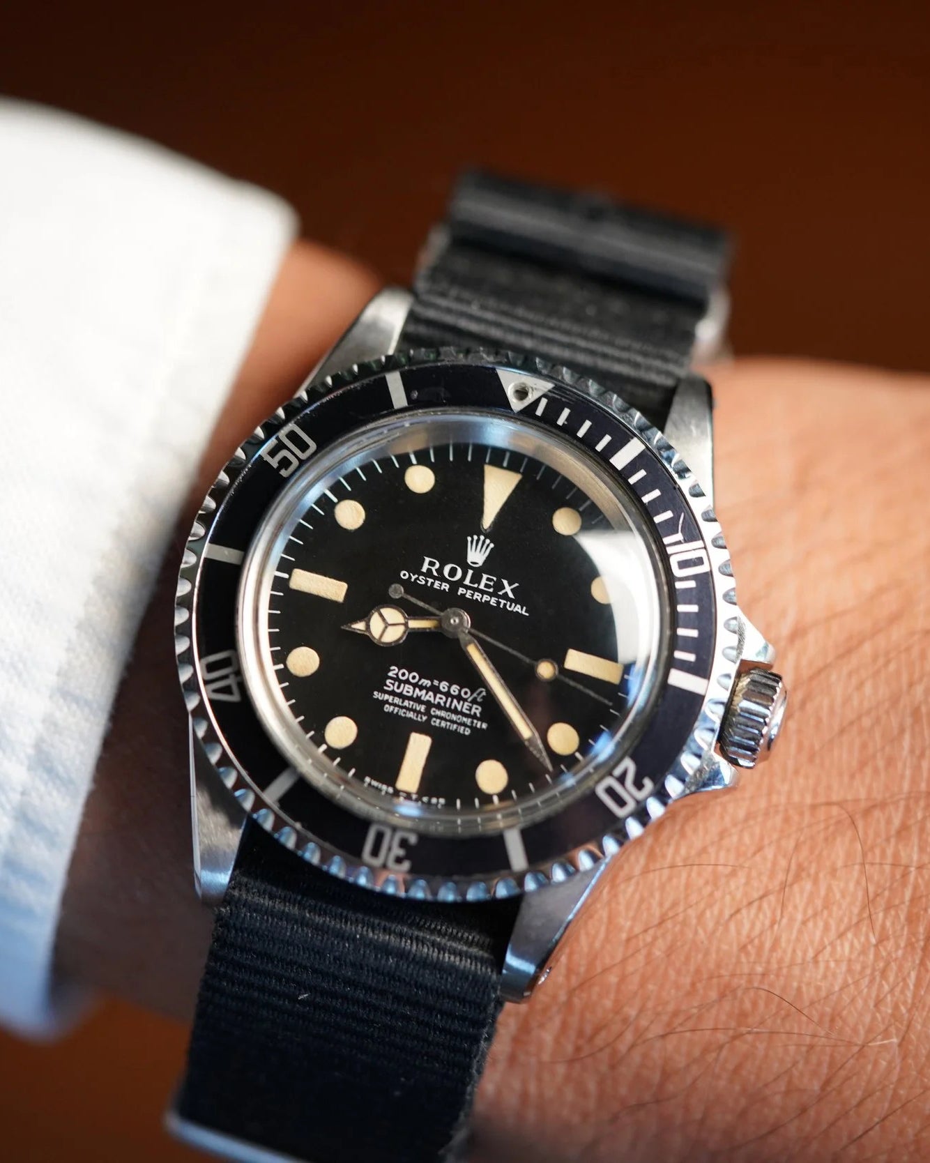 Rolex Submariner 5512 Meters First Dial