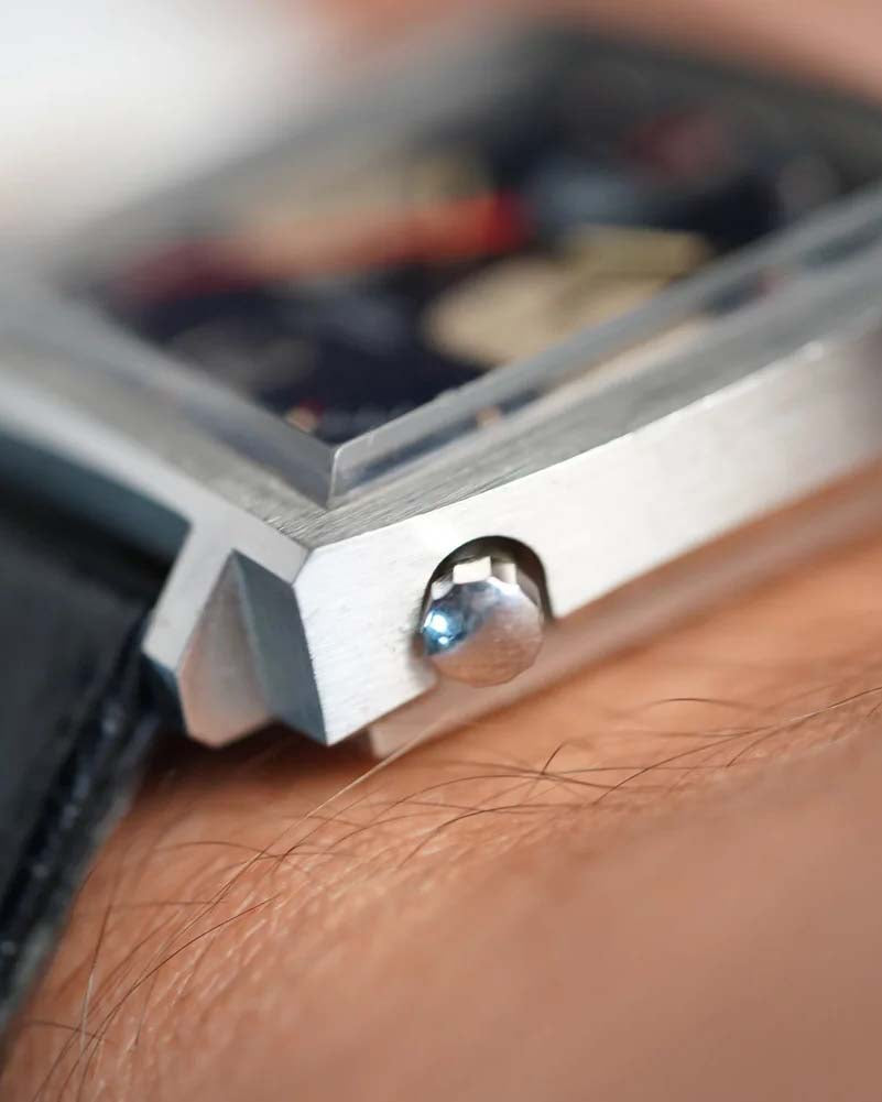 Heuer Monaco Transitional Ref. 1133 with Booklet and Bracelet Unpolished