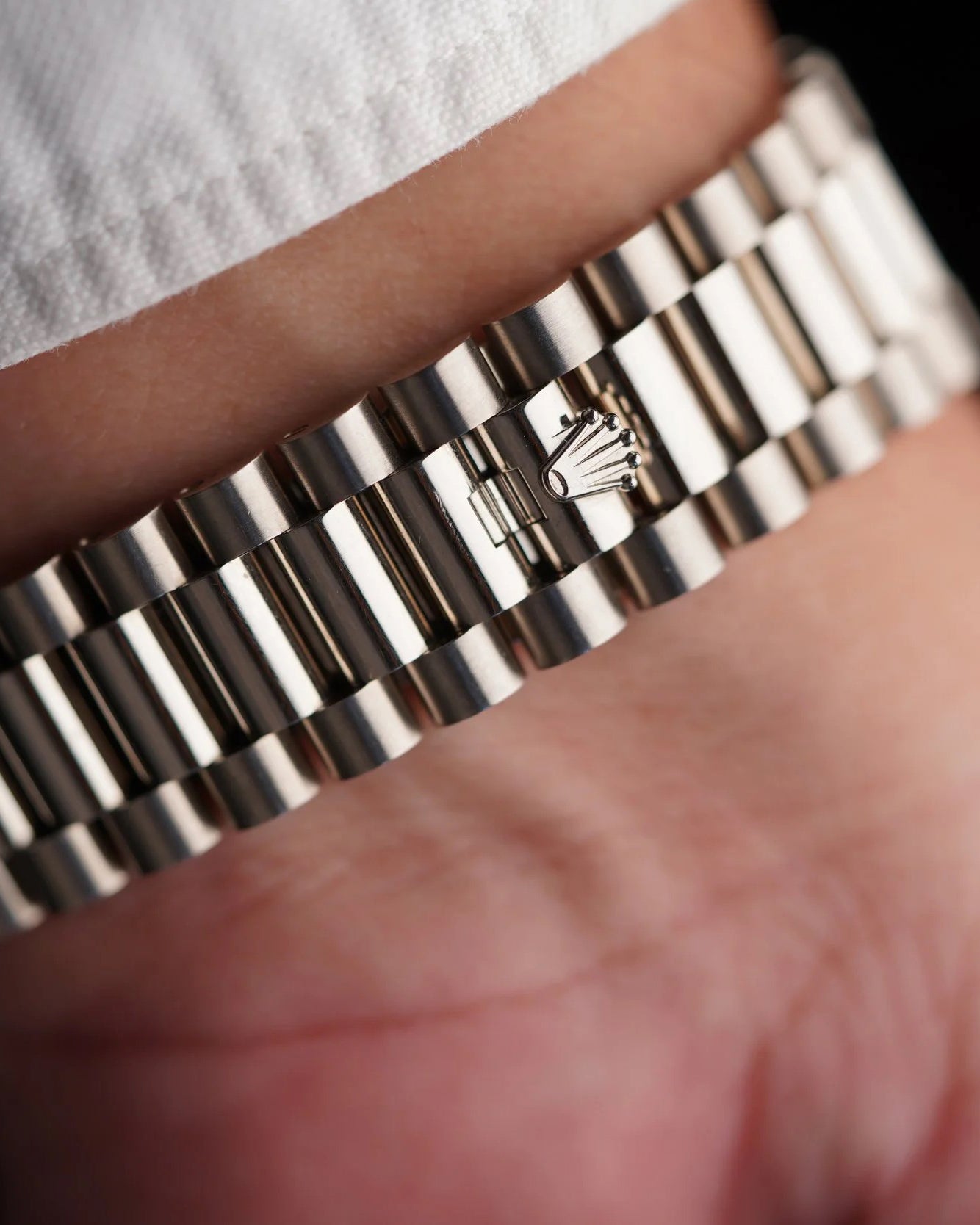 Rolex Day-Date Green Dial Ref. 228239 Full Set Unpolished New Condition