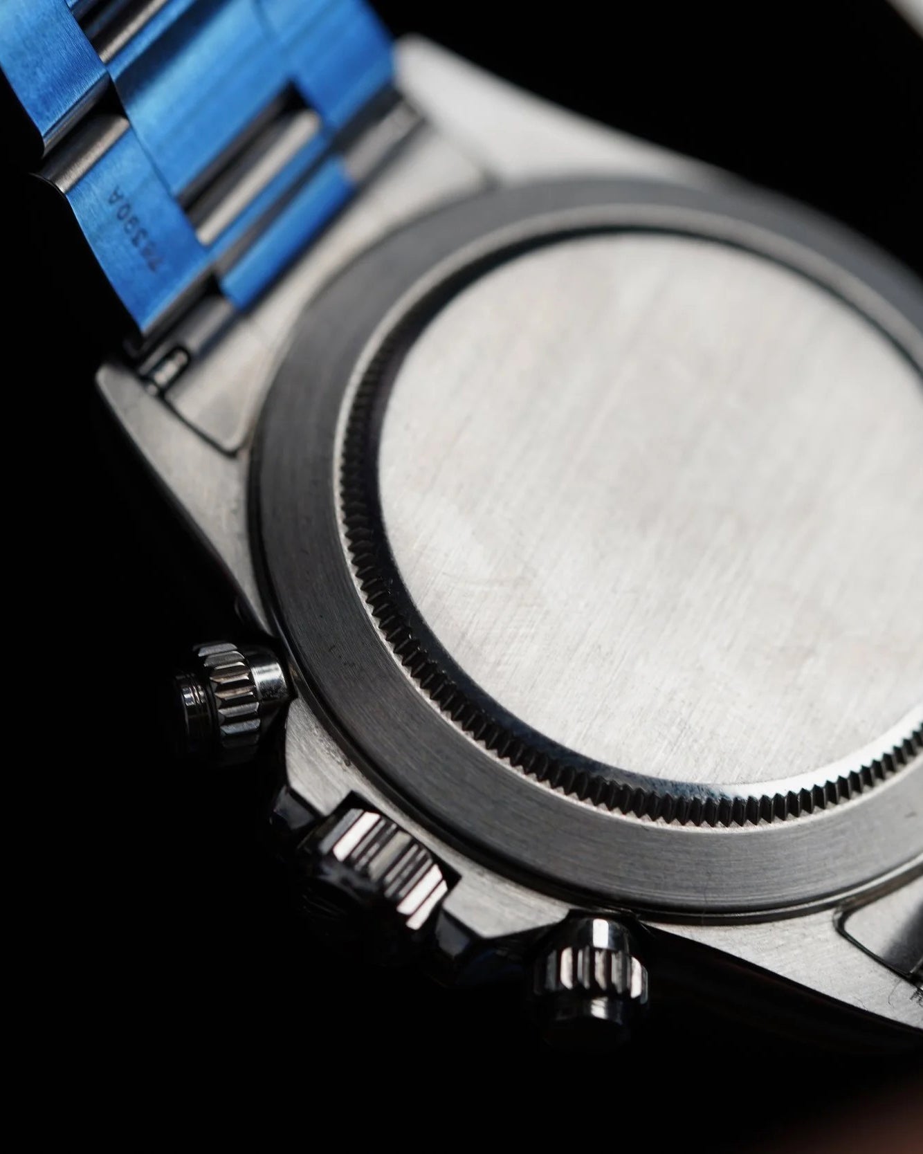 Rolex Black Dial Zenith Daytona Reference 16520 P Serial Full Set Unpolished