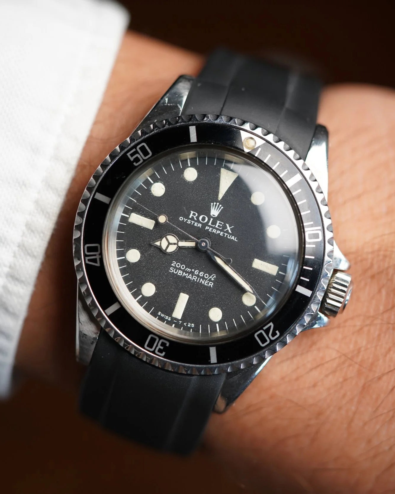 Rolex Submariner 5513 Meters First Dial