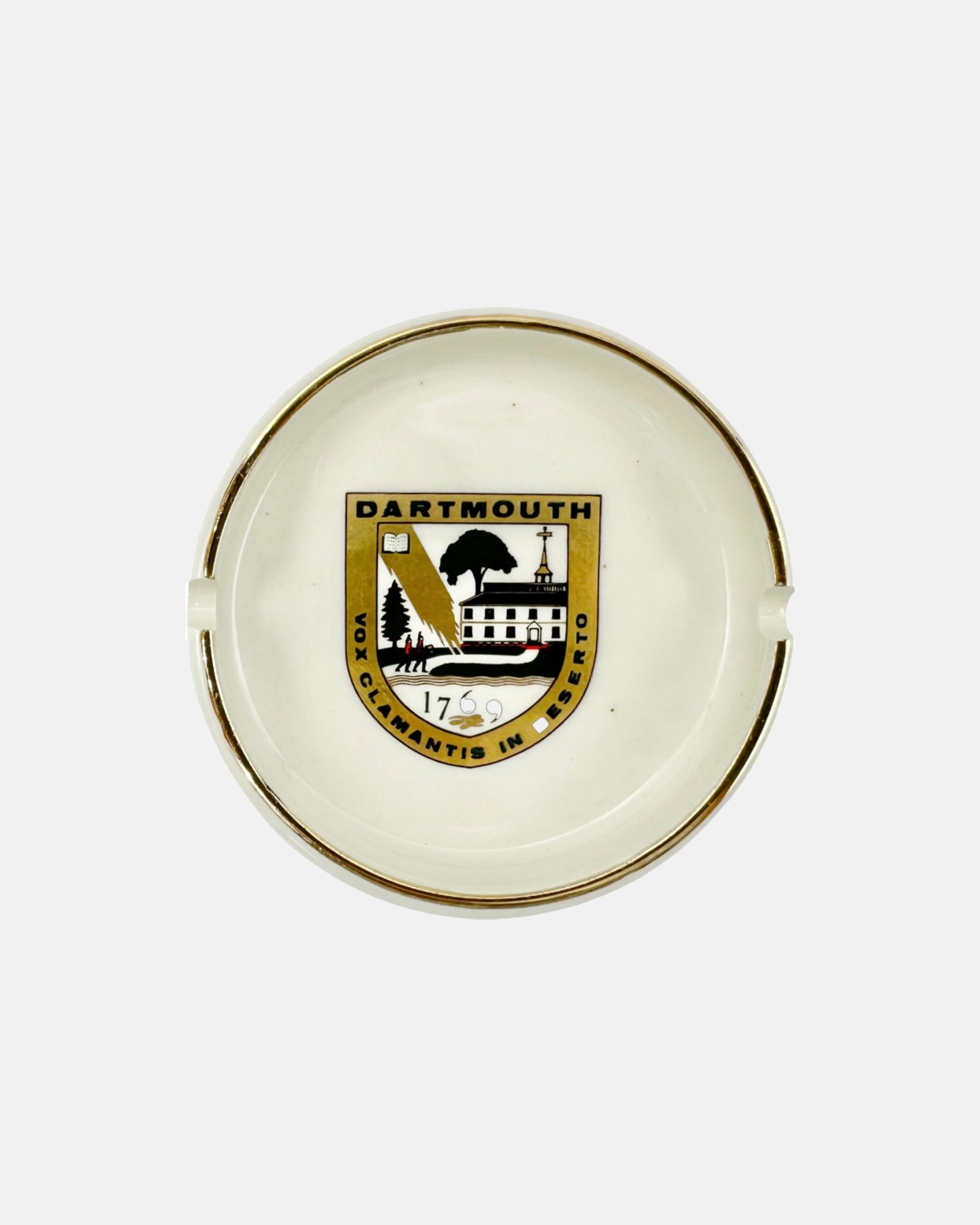 Vintage Darmouth College Ceramic Ashtray