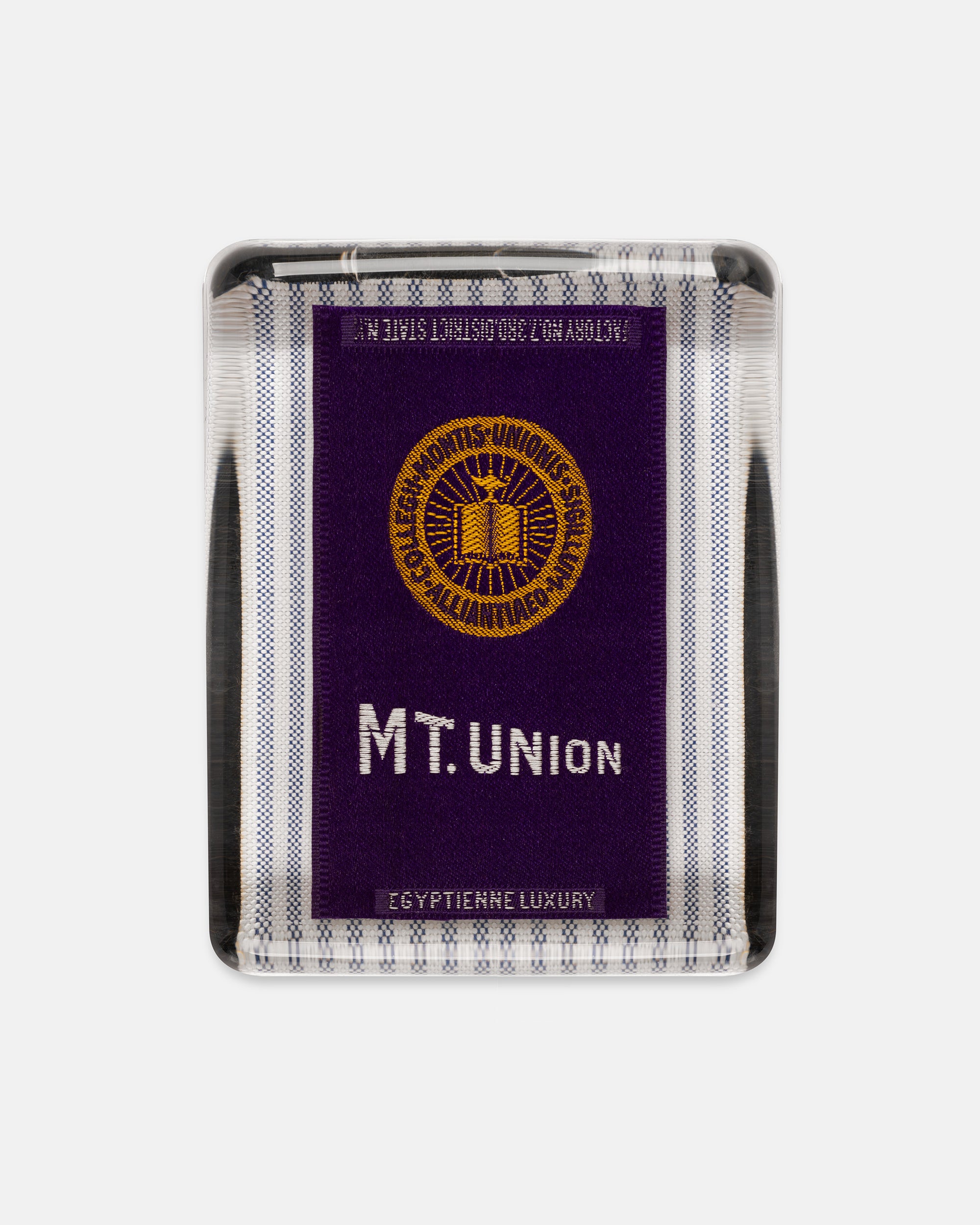 Mount Union College Silk Paperweight