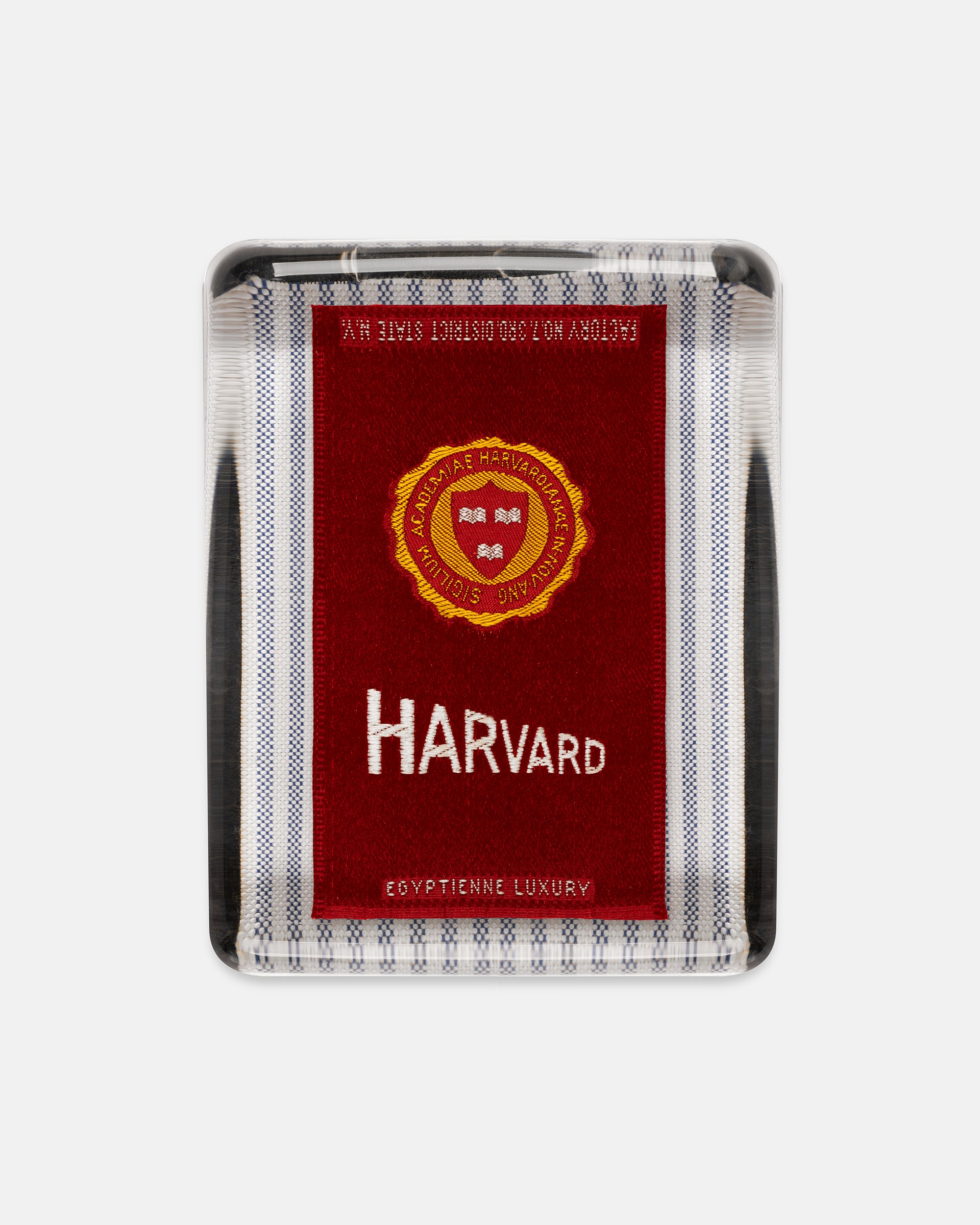 Harvard University Silk Paperweight