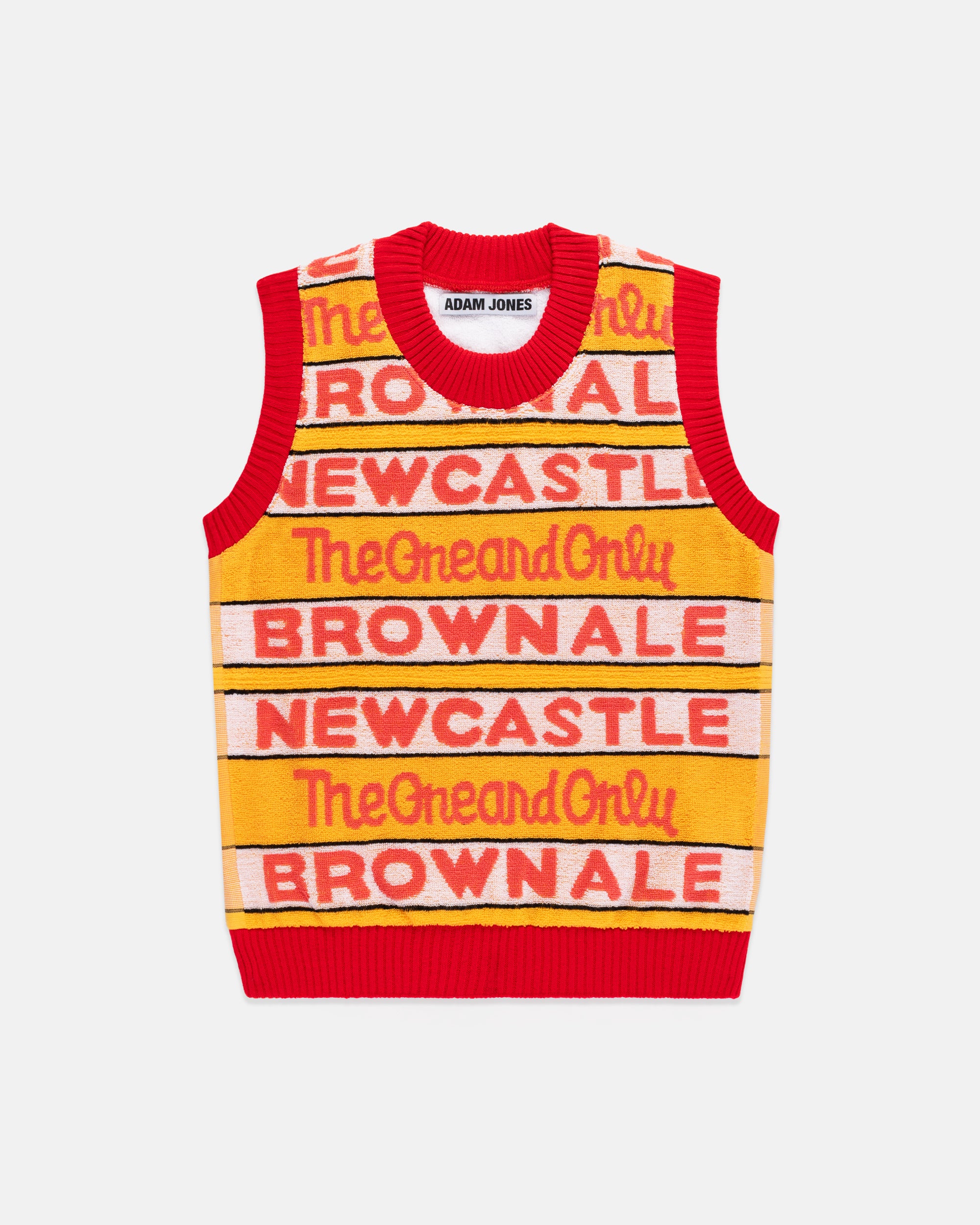 Made-in-England Newcastle Brown Ale Vintage Beer Towel Vest