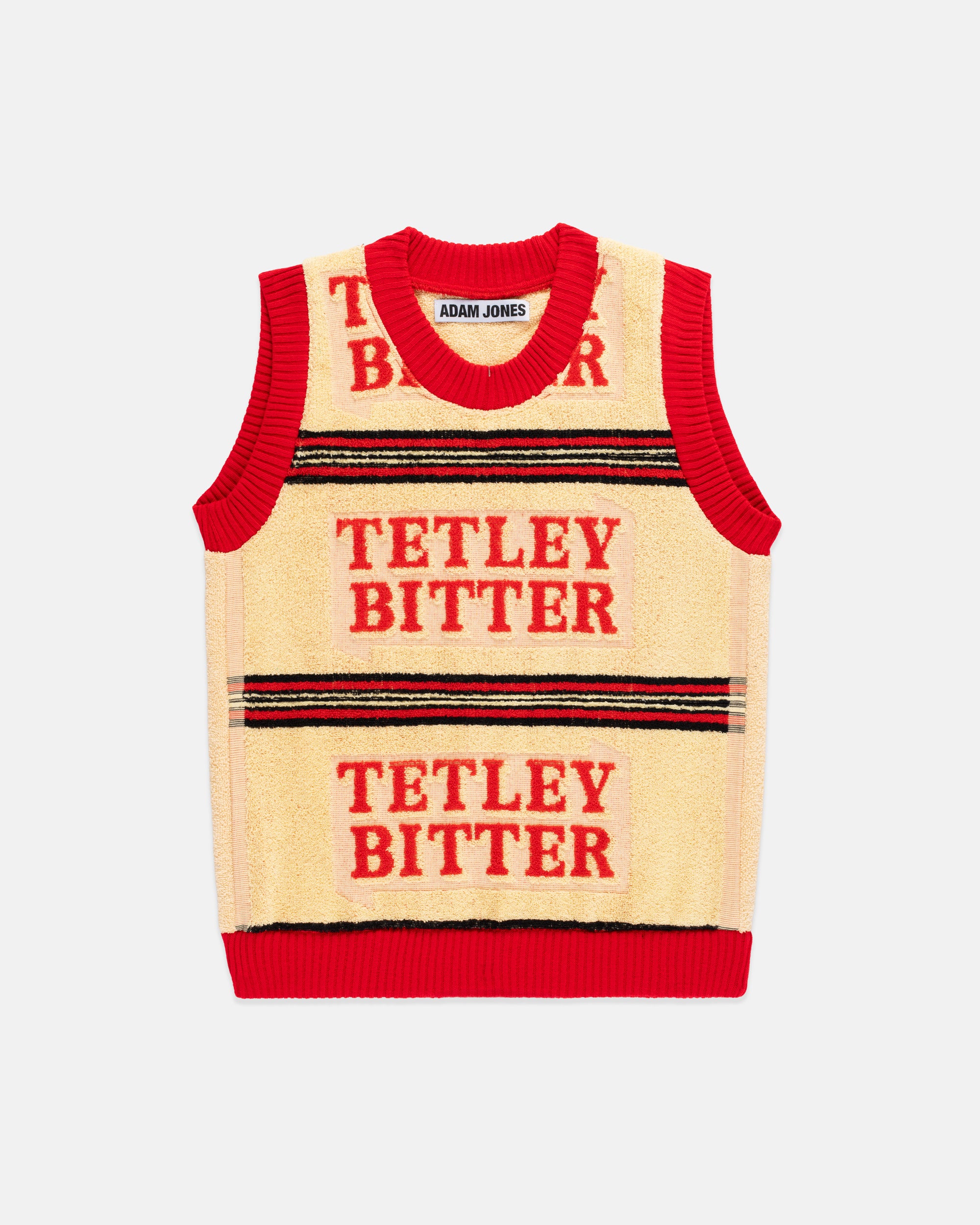 Made-in-England Tetley Vintage Beer Towel Vest