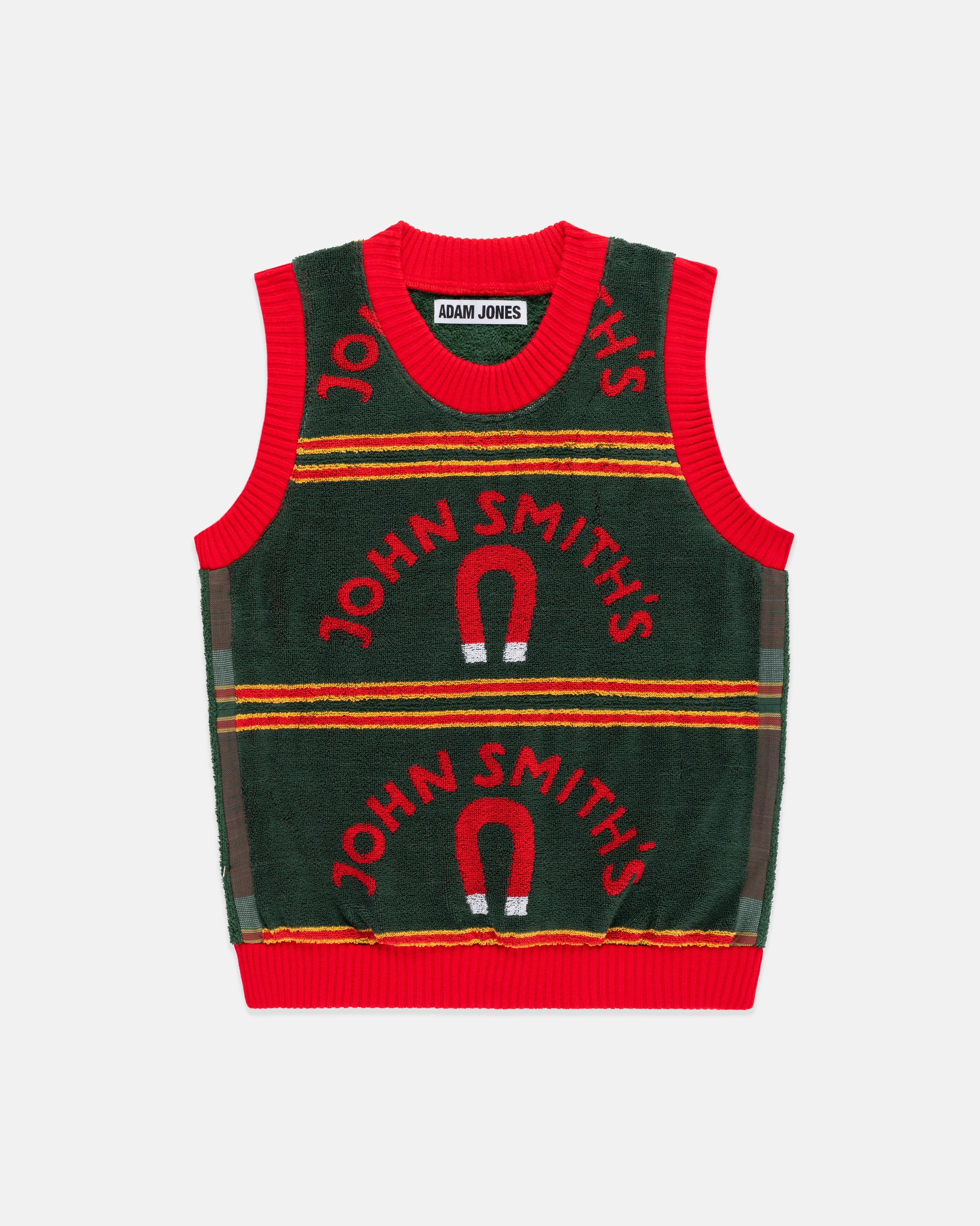 Made-in-England John Smiths Vintage Beer Towel Vest