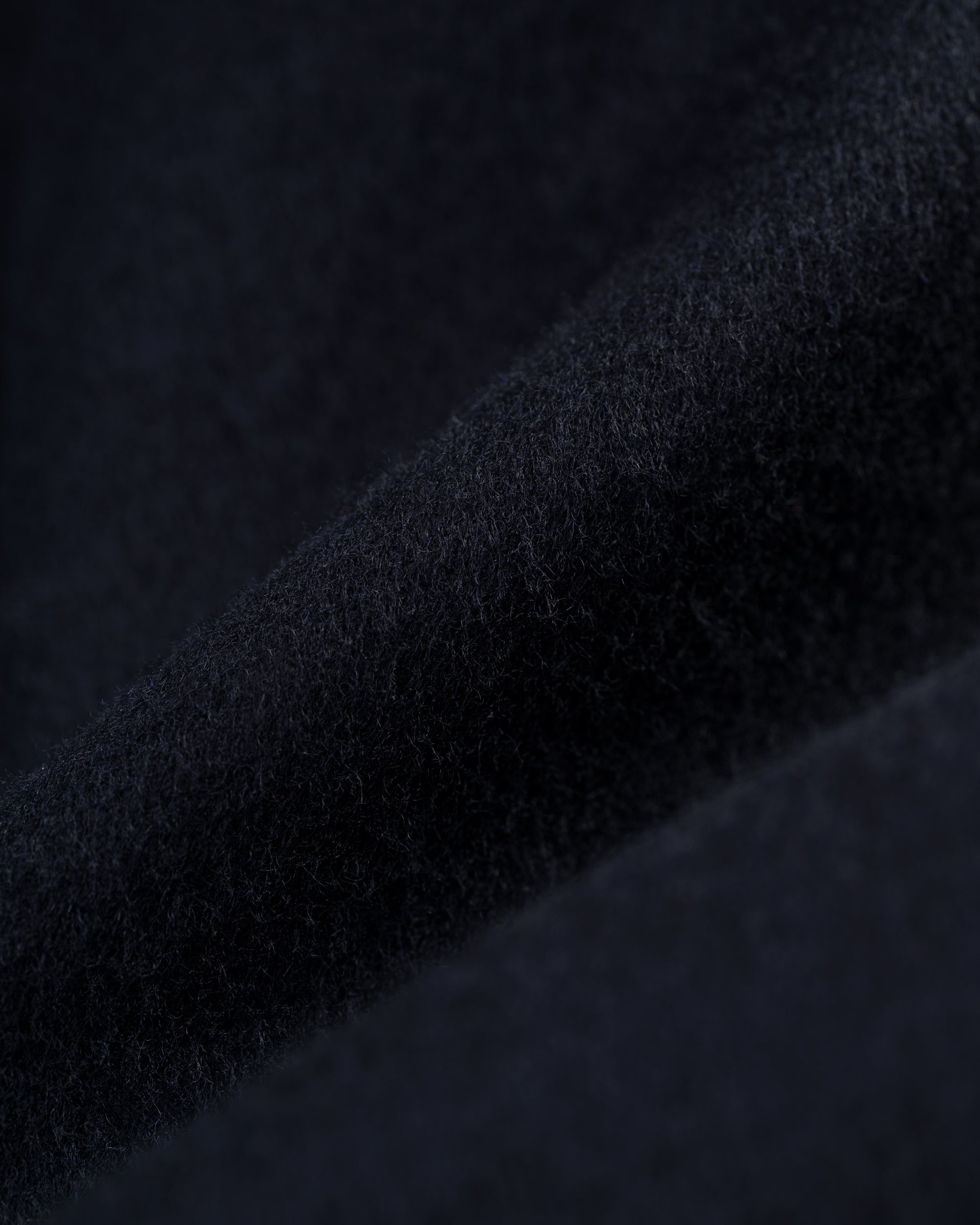 Made-in-USA Navy Wool/Cashmere Topcoat