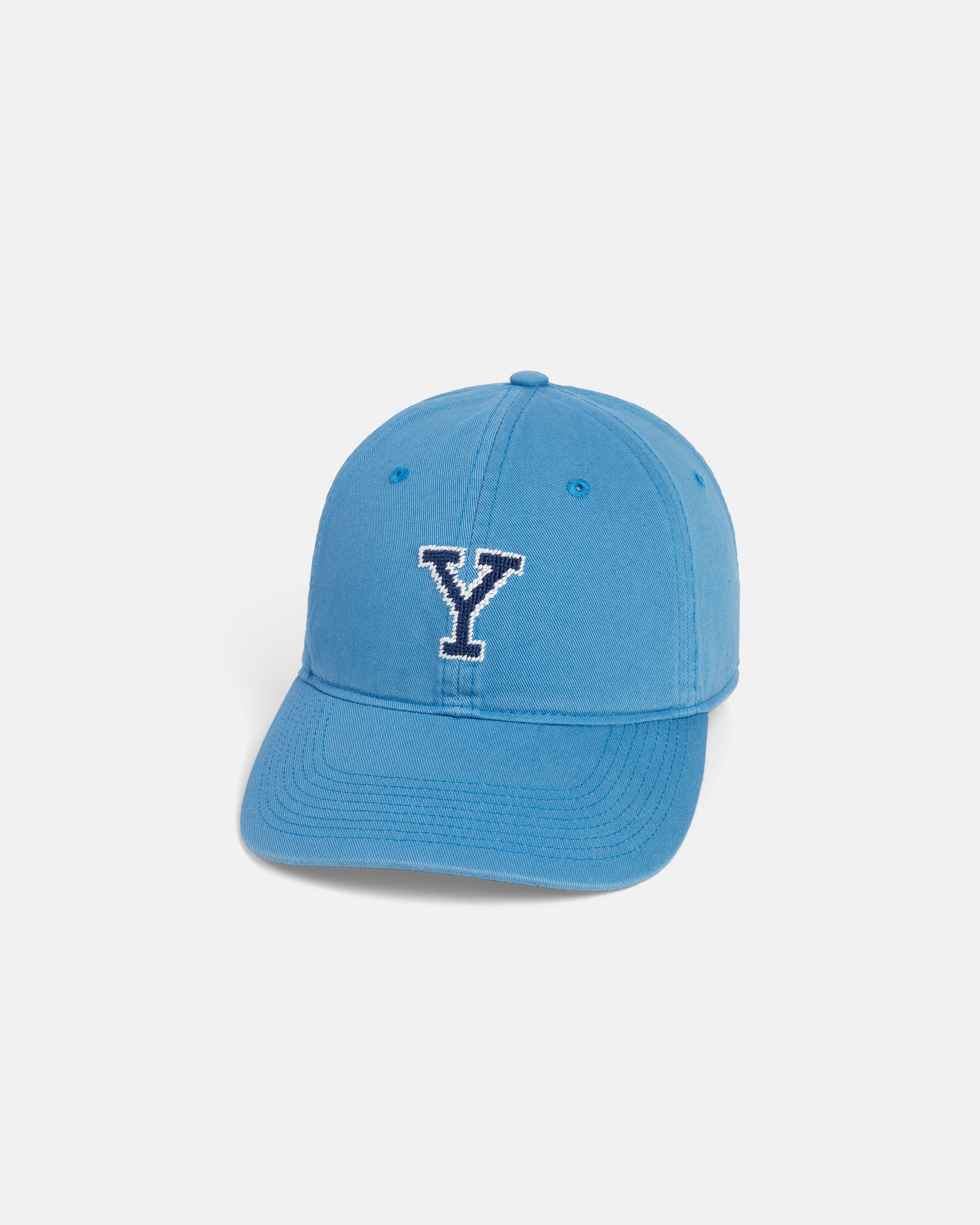 Yale University Steel Blue Needlepoint Hat