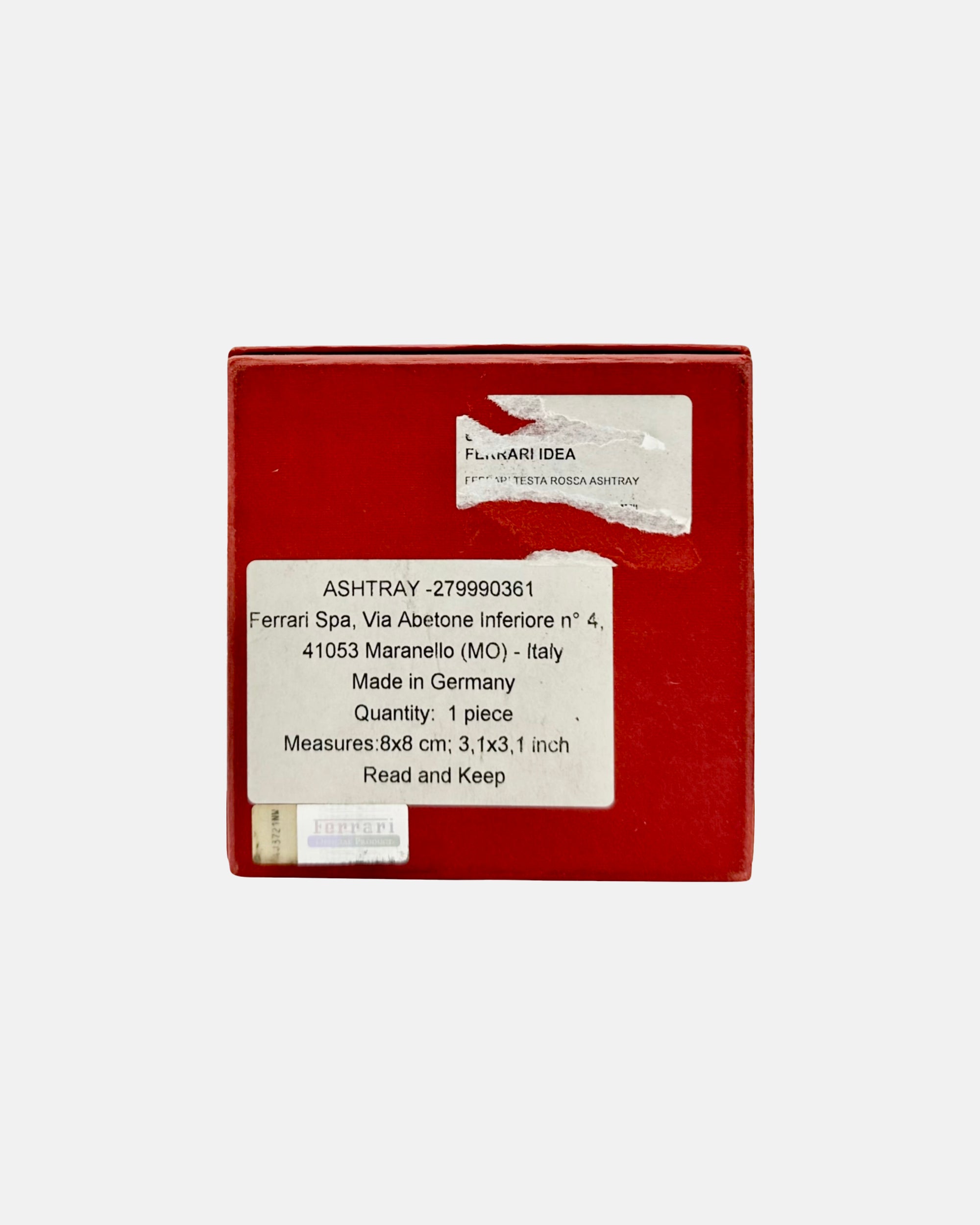 Ferrari 250 Testa Rossa Sports Car Porcelain Ashtray