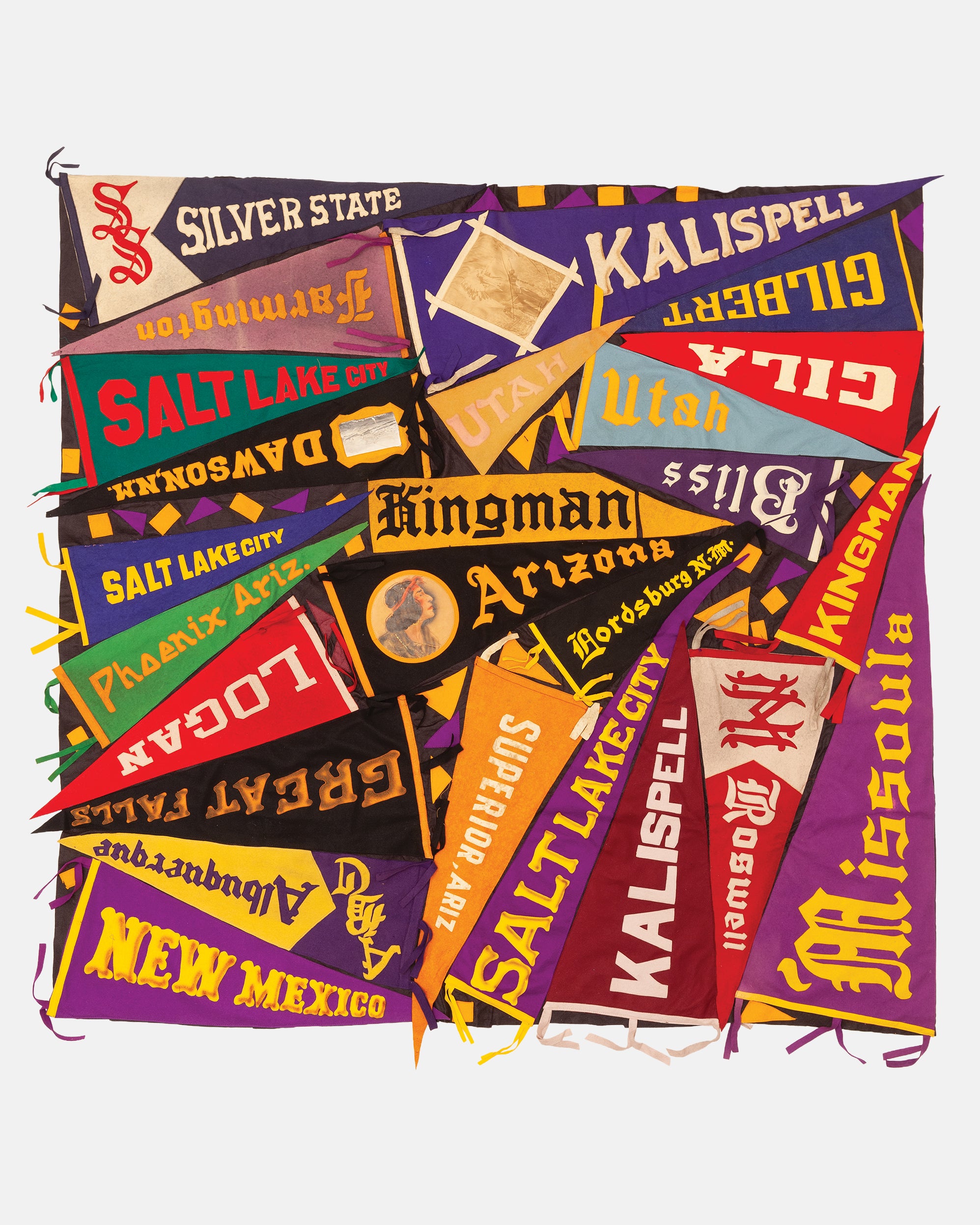 Vintage Pennant Quilt - Town and Country #10