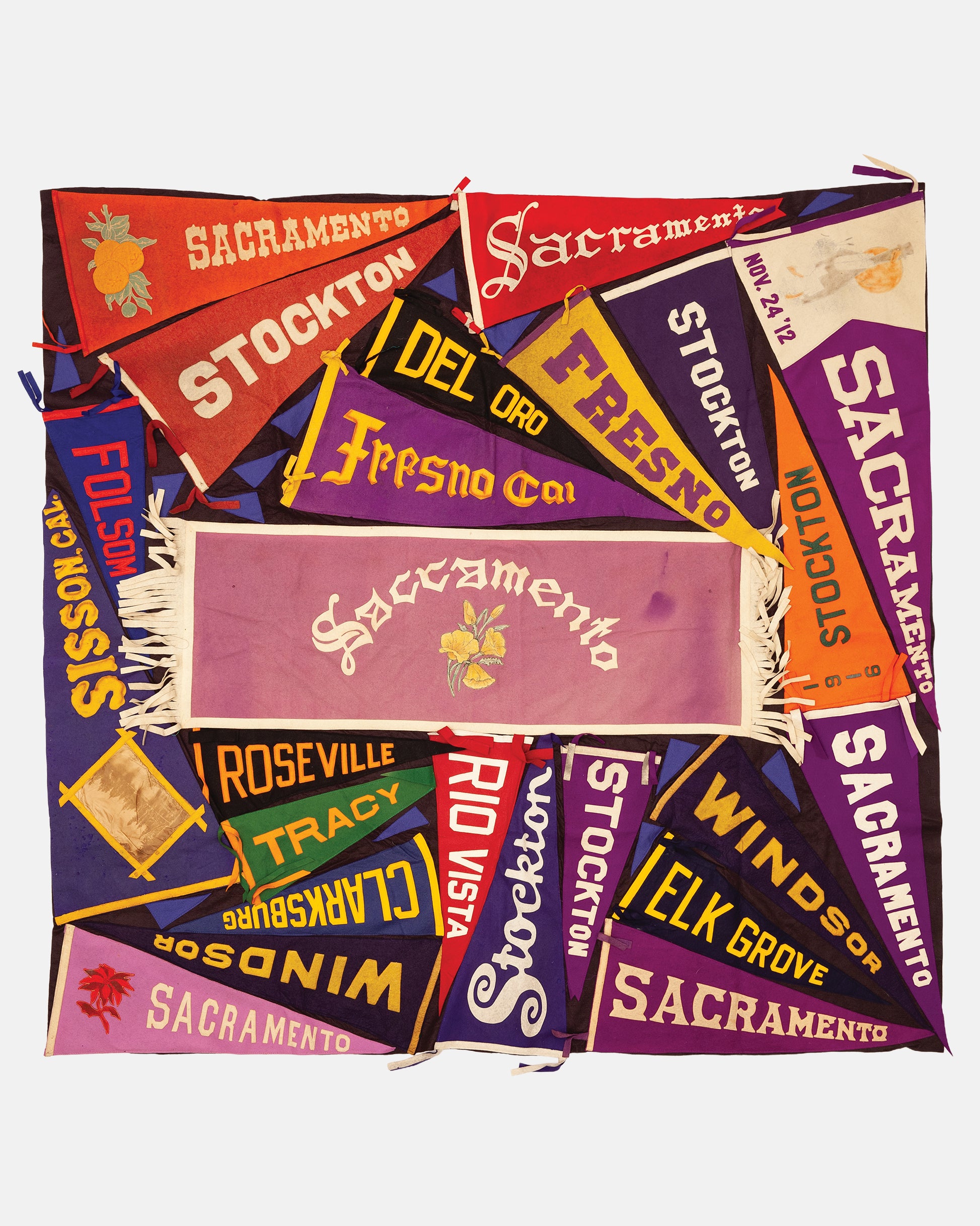 Vintage Pennant Quilt - Town and Country #19