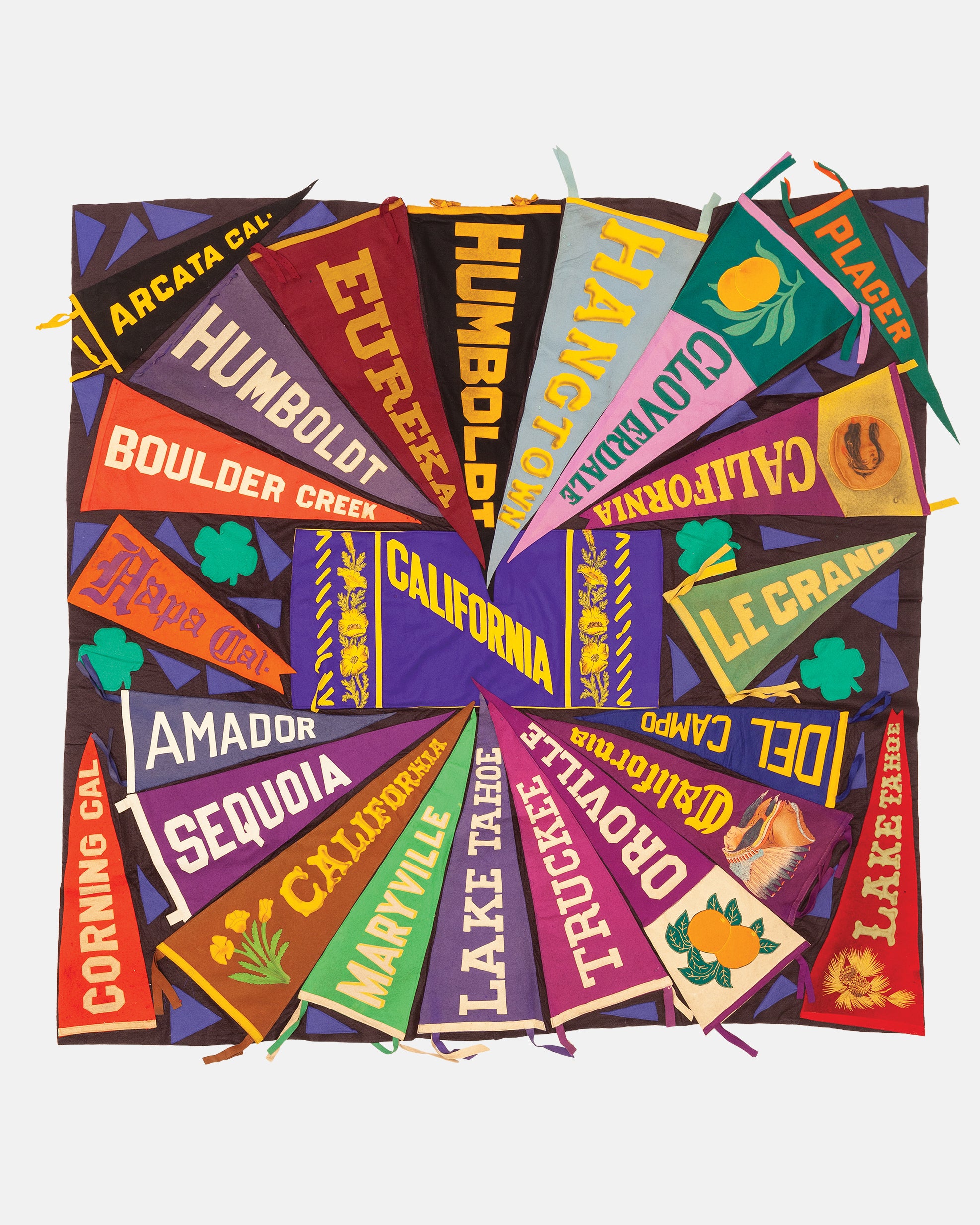 Vintage Pennant Quilt - Town and Country #20