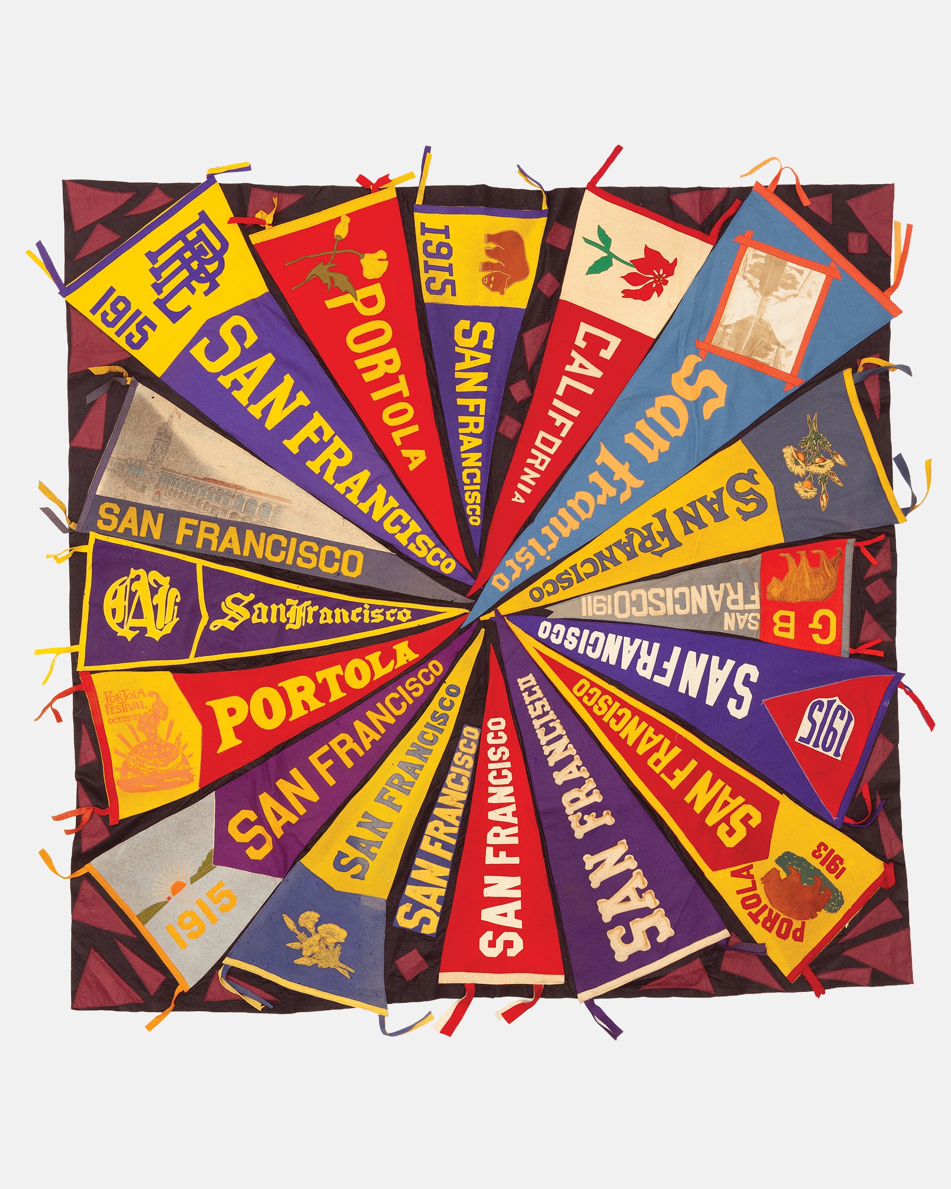 Vintage Pennant Quilt - Town and Country #26