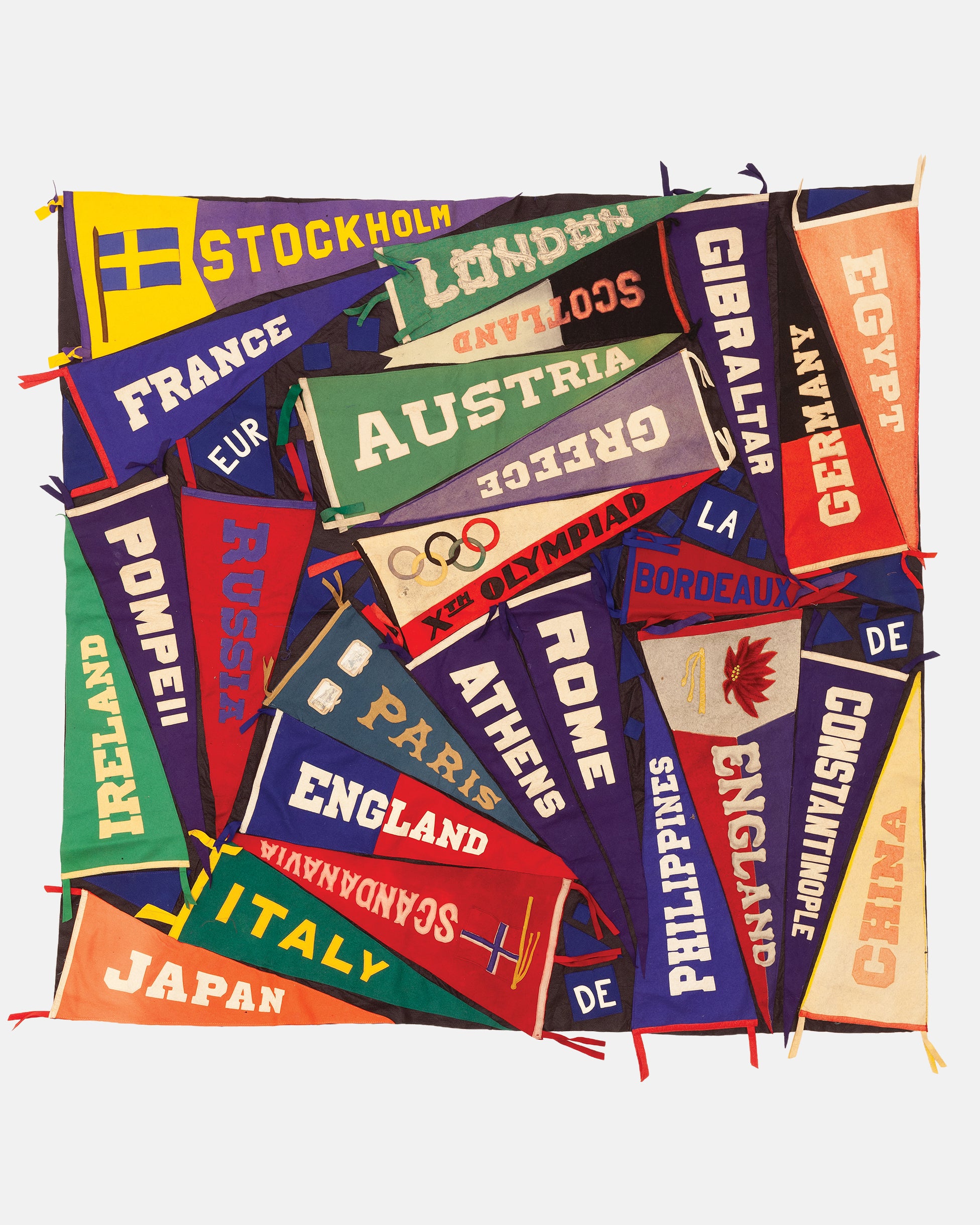 Vintage Pennant Quilt - Town and Country #37