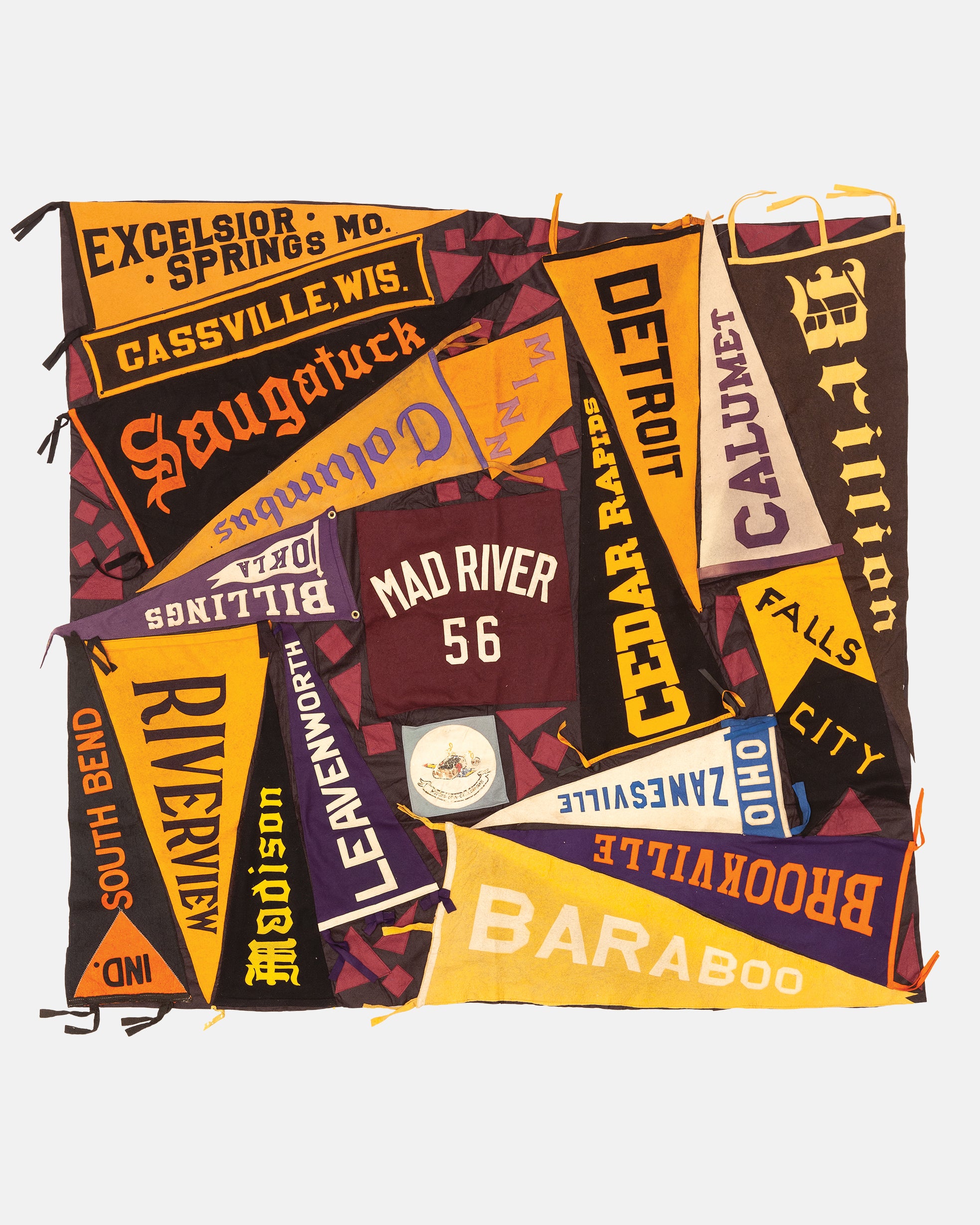 Vintage Pennant Quilt - Town and Country #6