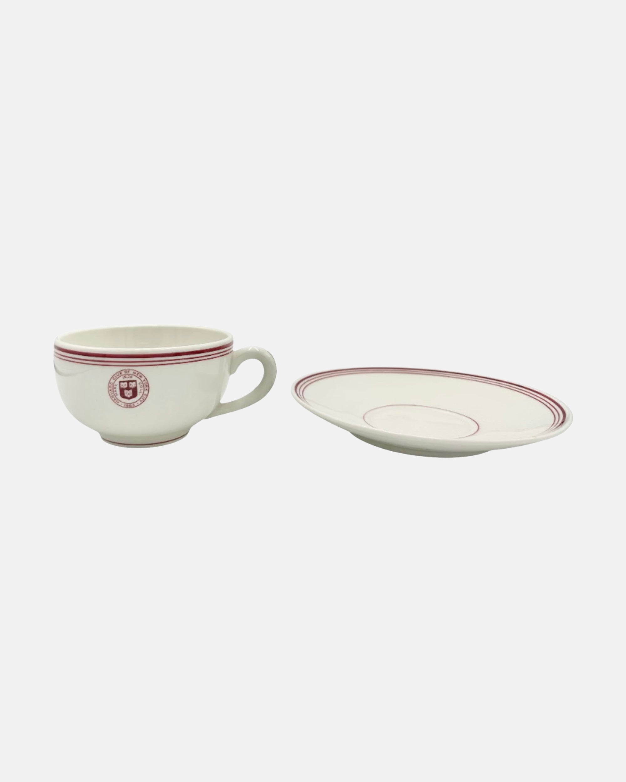 Vintage Harvard Club of New York City Cup & Saucer