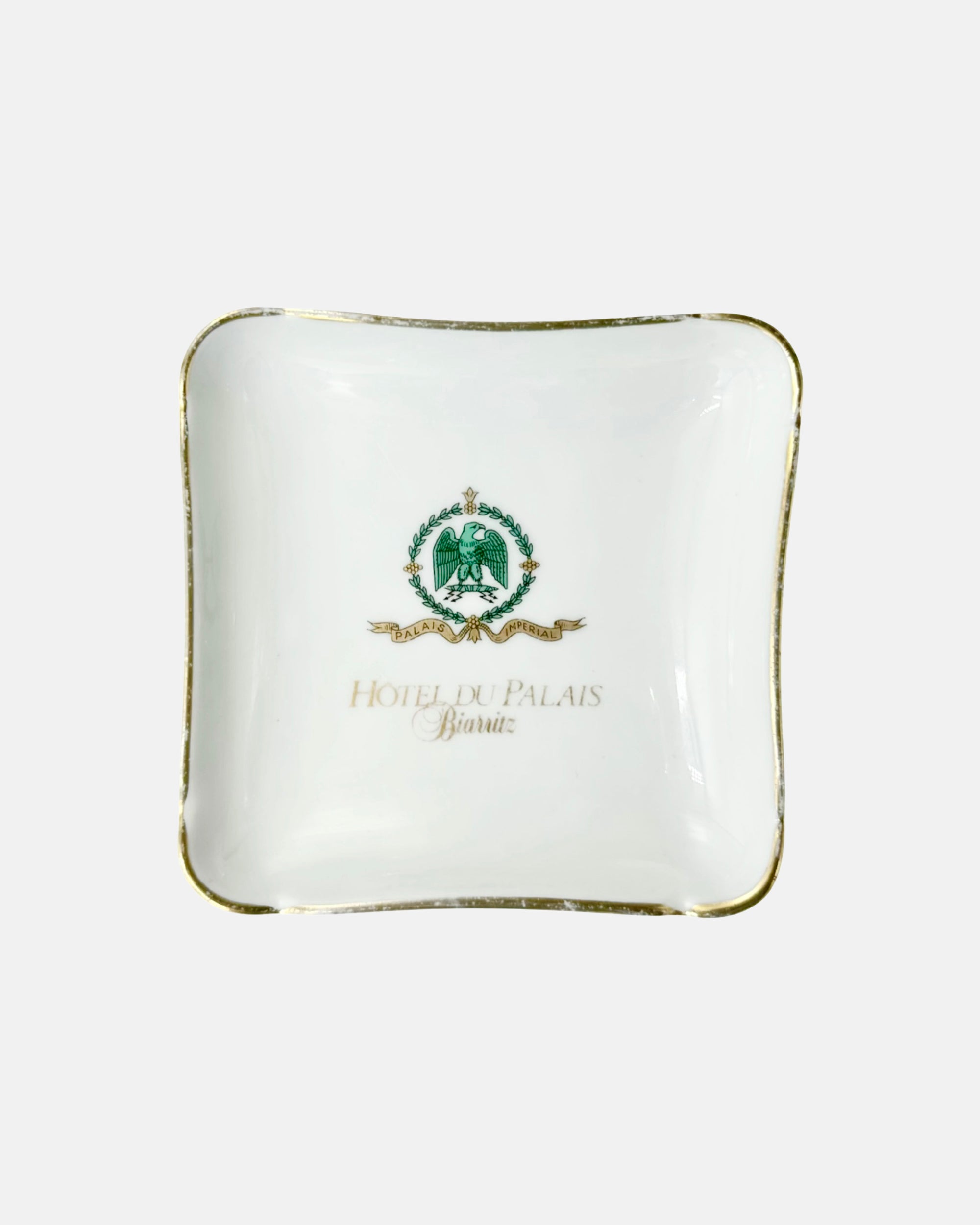 Vintage Hotel du Palais Biarritz France Ashtray Catchall Dish