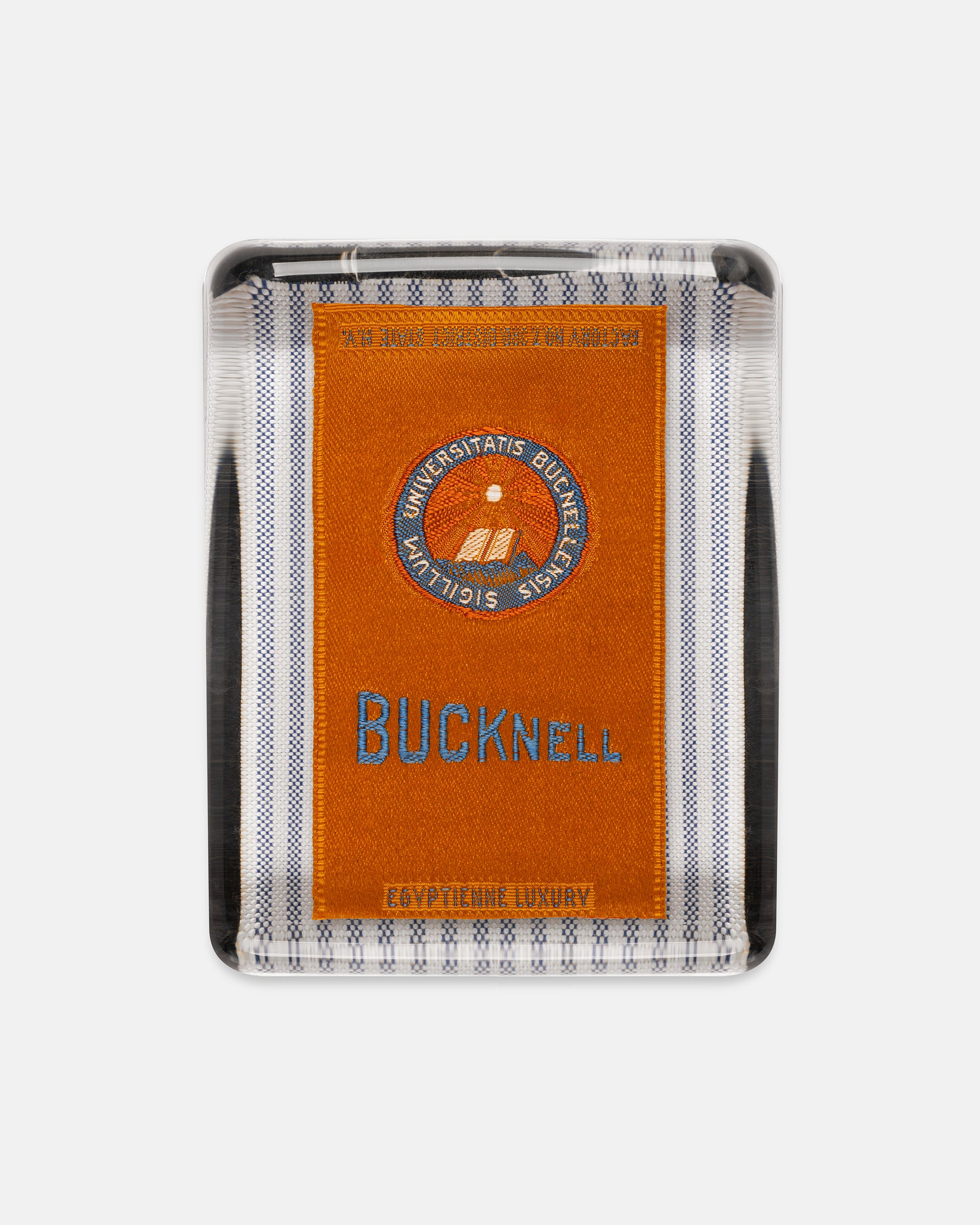 Bucknell College Silk Paperweight