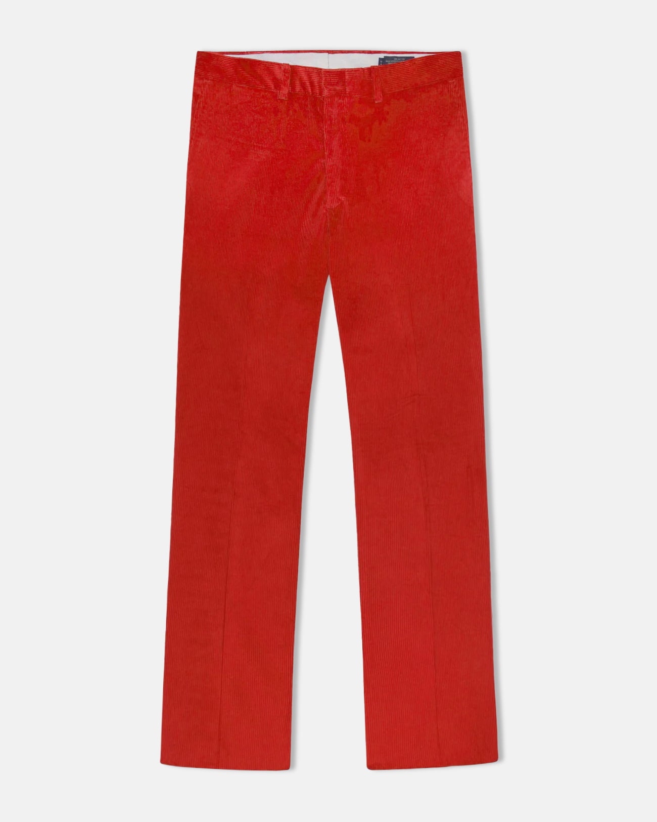 Made-in-USA Red Wide Wale British Corduroy Pant