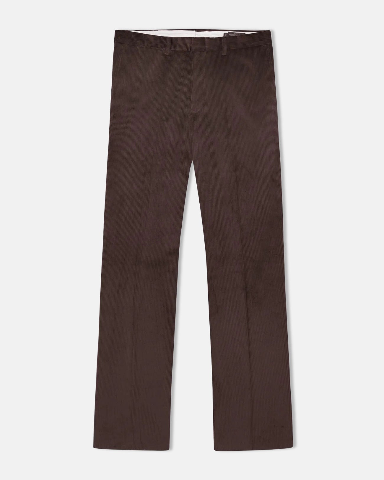 Made-in-USA Chestnut Wide Wale British Corduroy Pant