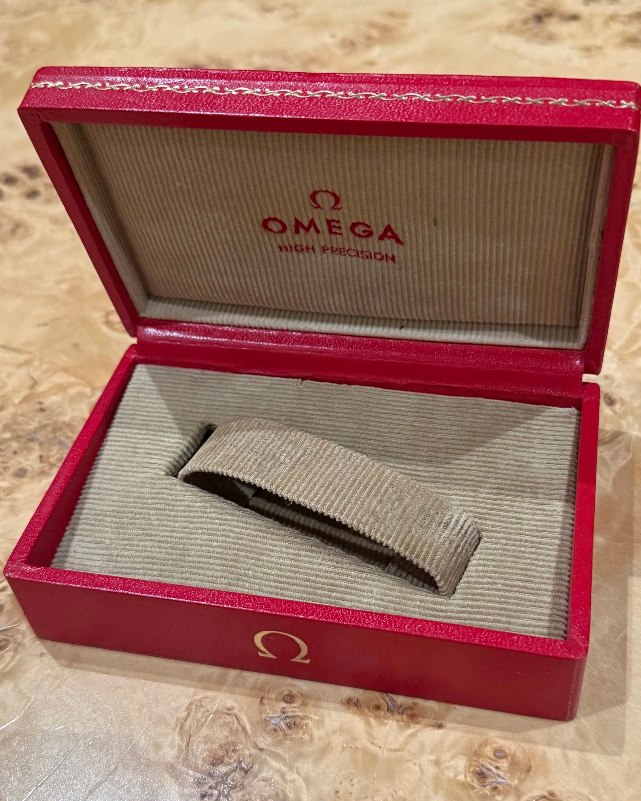 OMEGA Tropical Speedmaster Reference 2998-1 w/ Extract Unpolished w/ Box