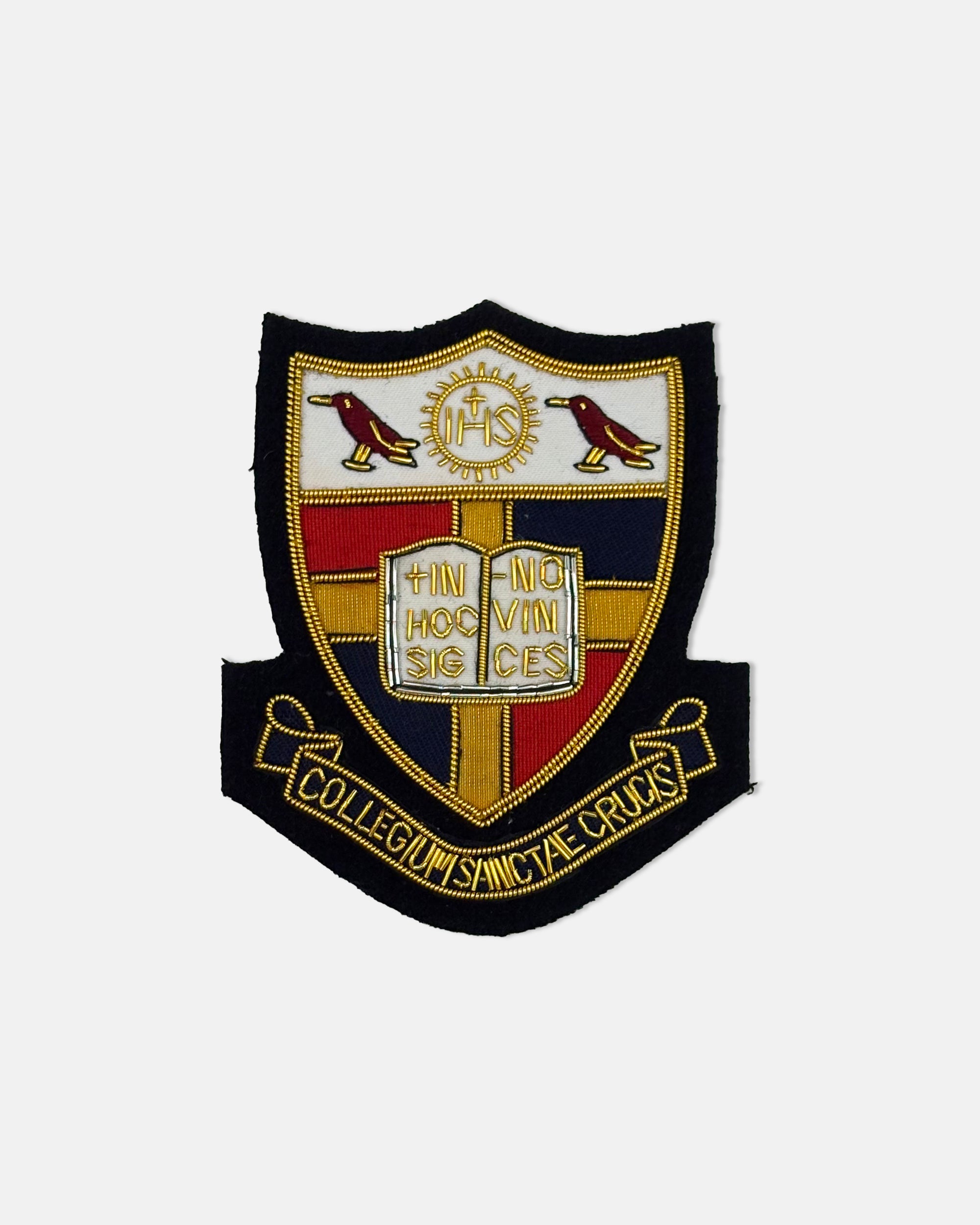 College of Holy Cross Vintage Blazer Badge