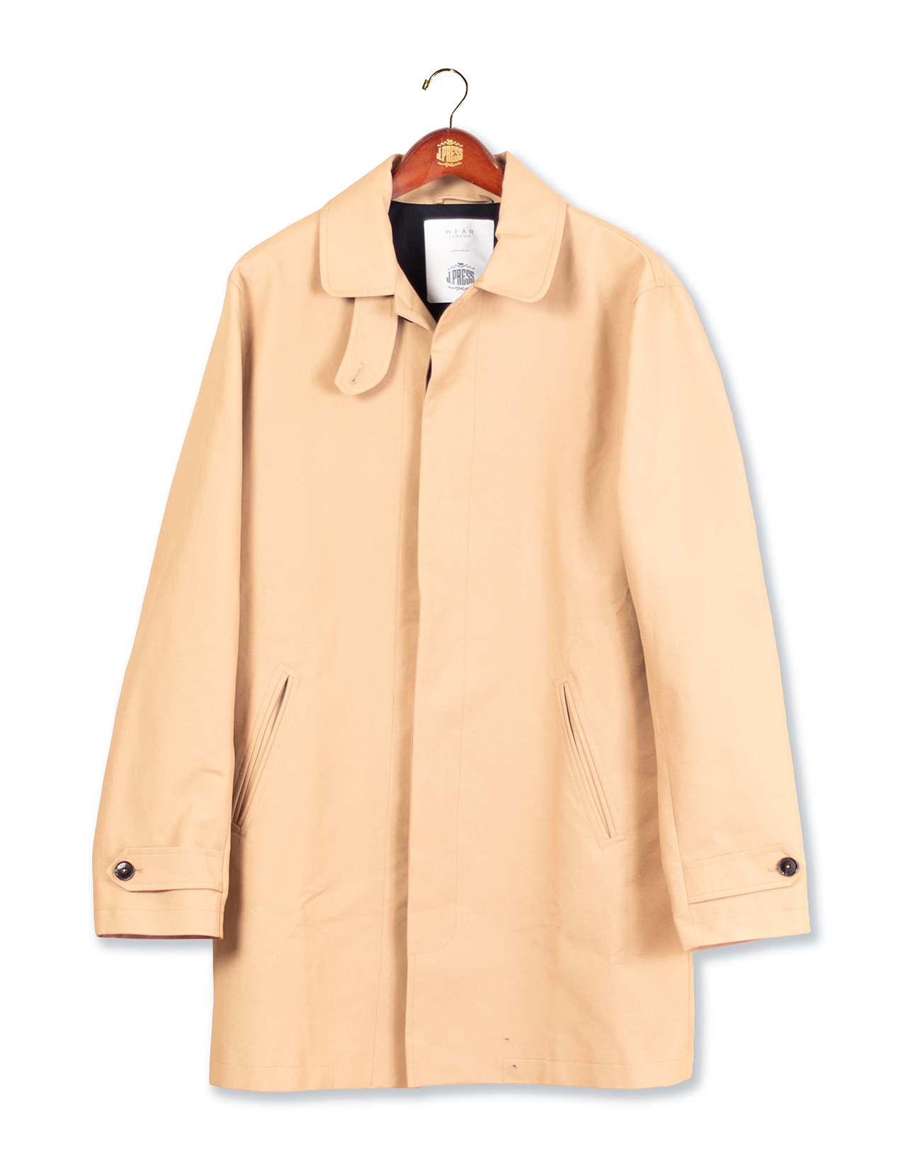 Camel raincoat clearance