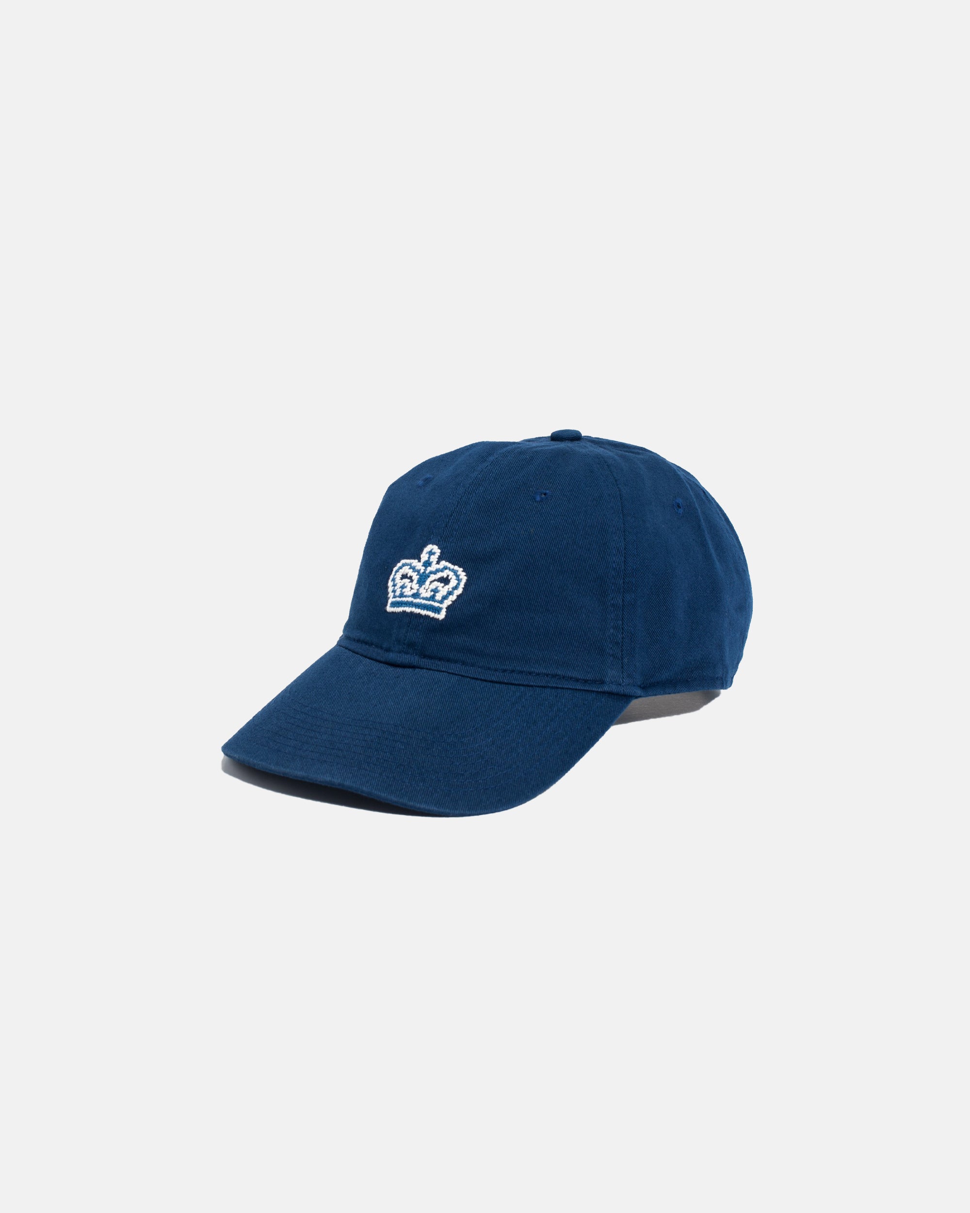 Columbia University Navy Needlepoint Hat