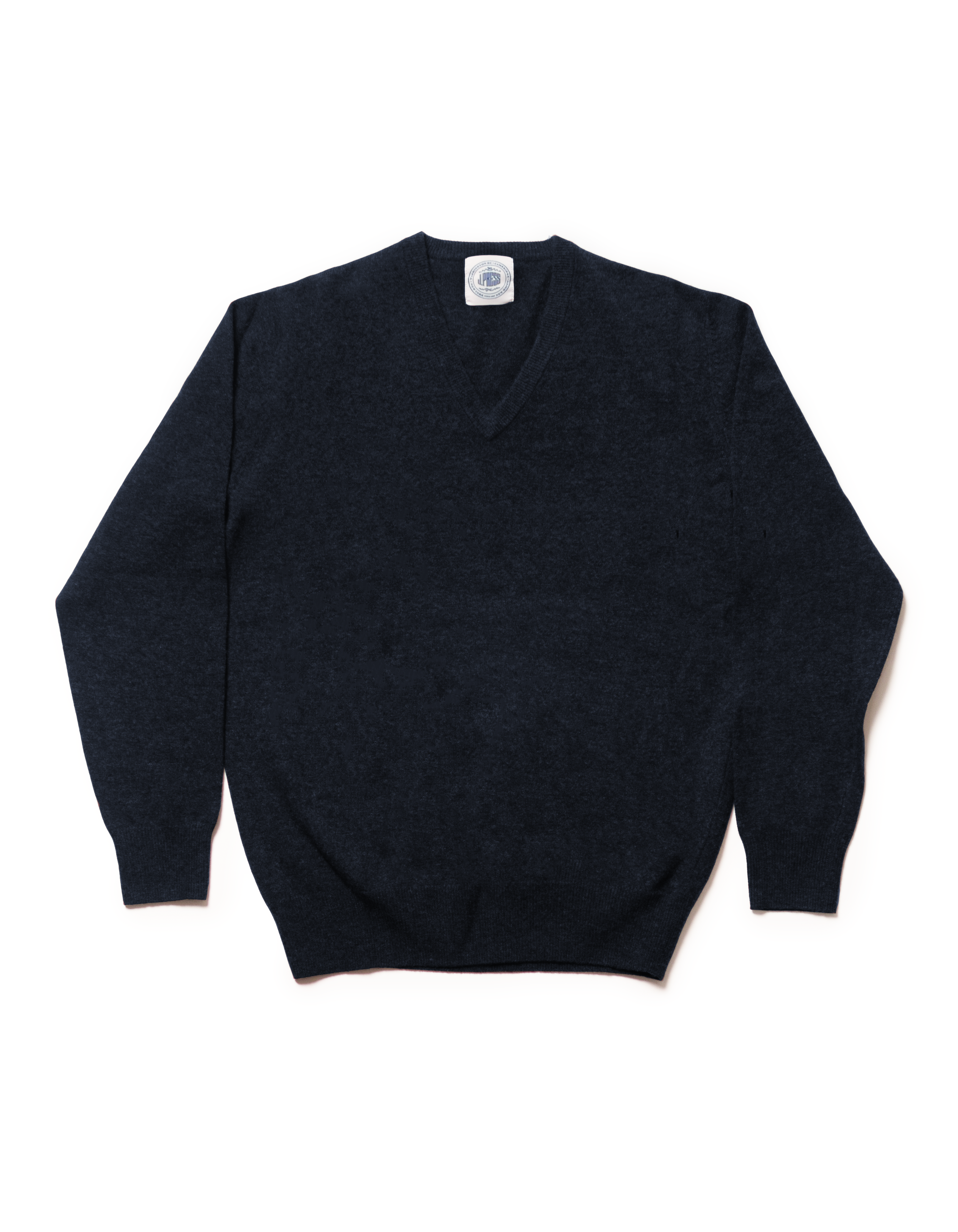 Mens Lambswool V-Neck Sweater