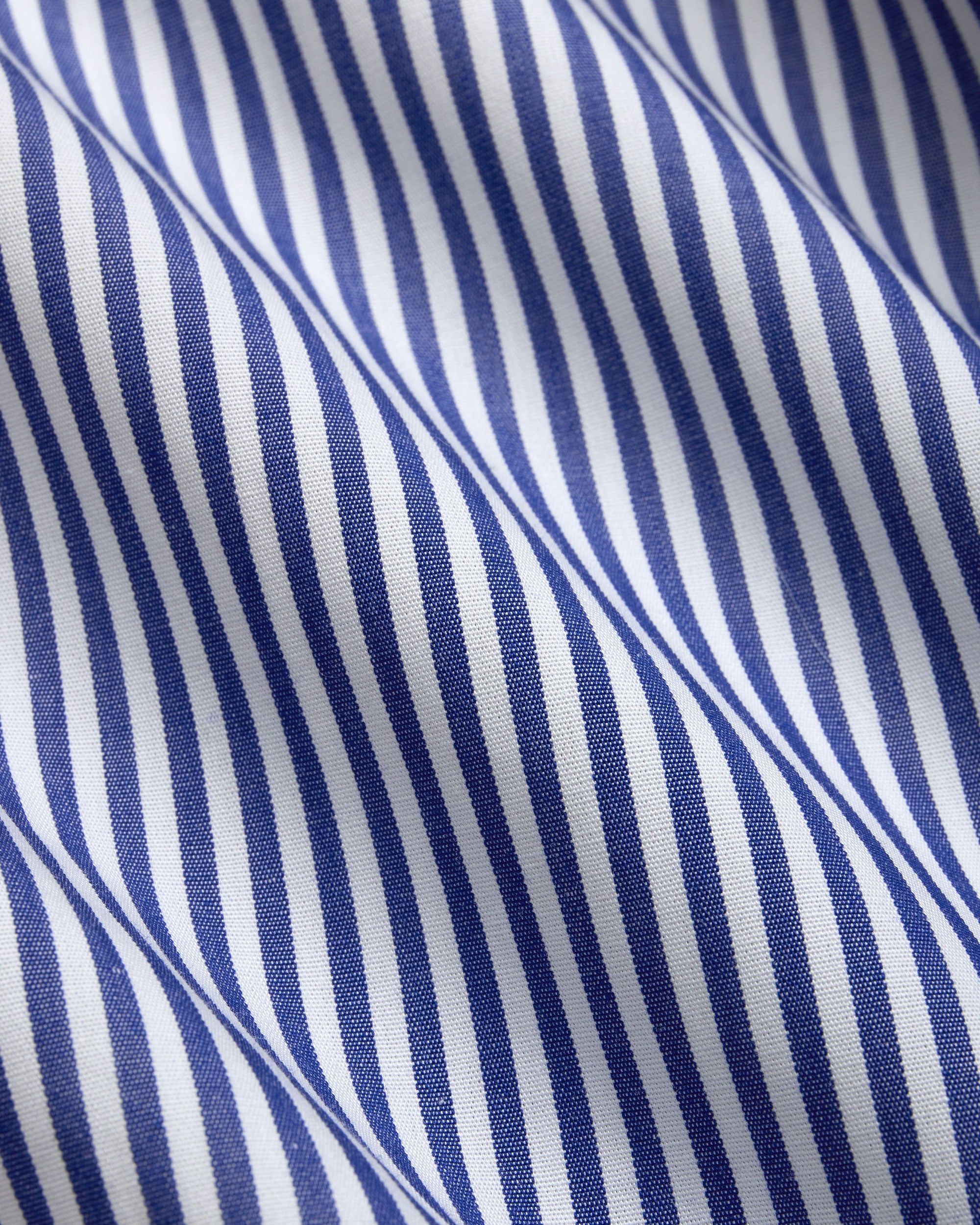 Made-in-Canada Navy Candy Stripe Button Down Shirt - Classic Fit