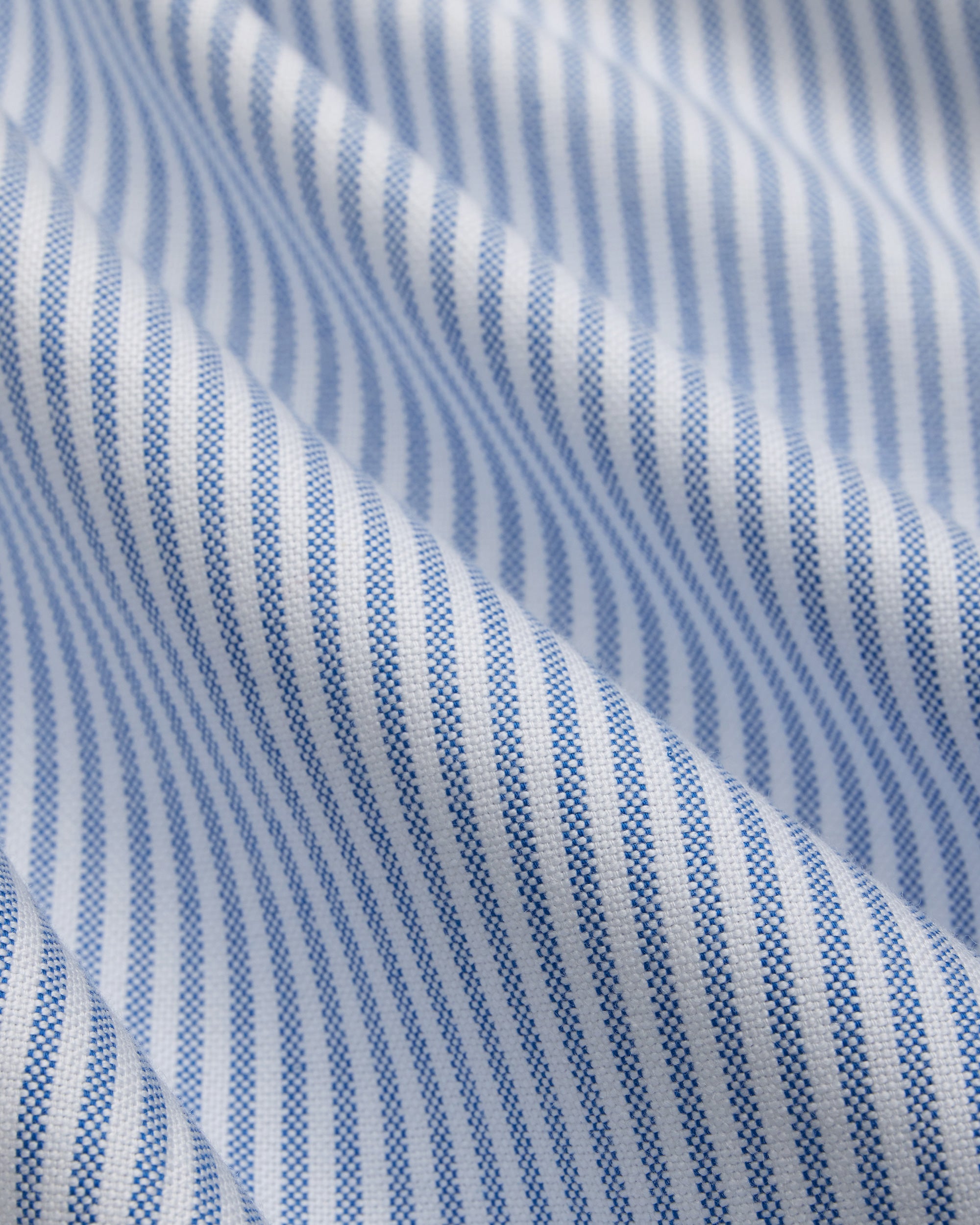 Made-in-USA Blue University Stripe Oxford Cloth Shirt - Classic Fit