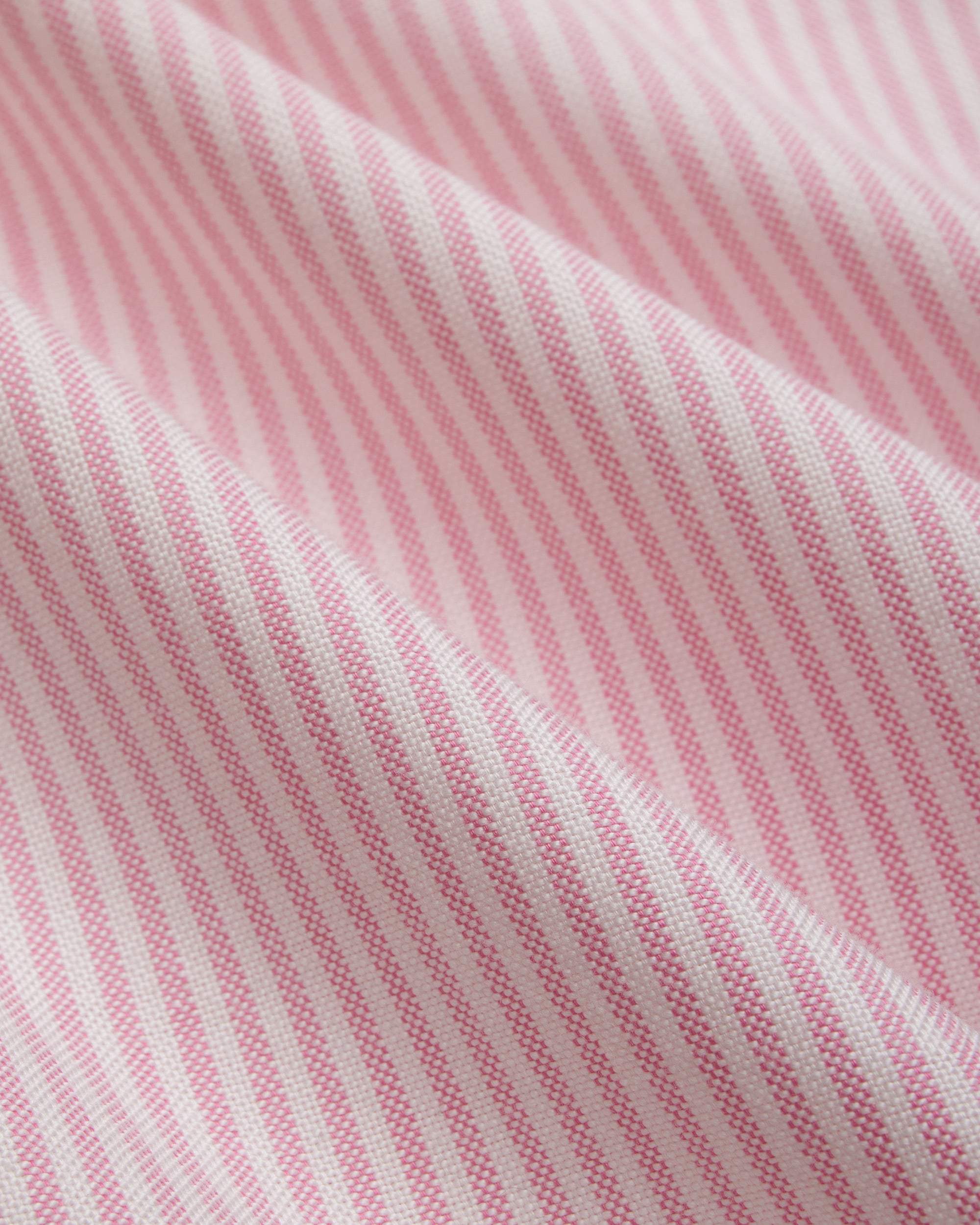 Made-in-USA Pink University Stripe Oxford Cloth Shirt - Classic Fit