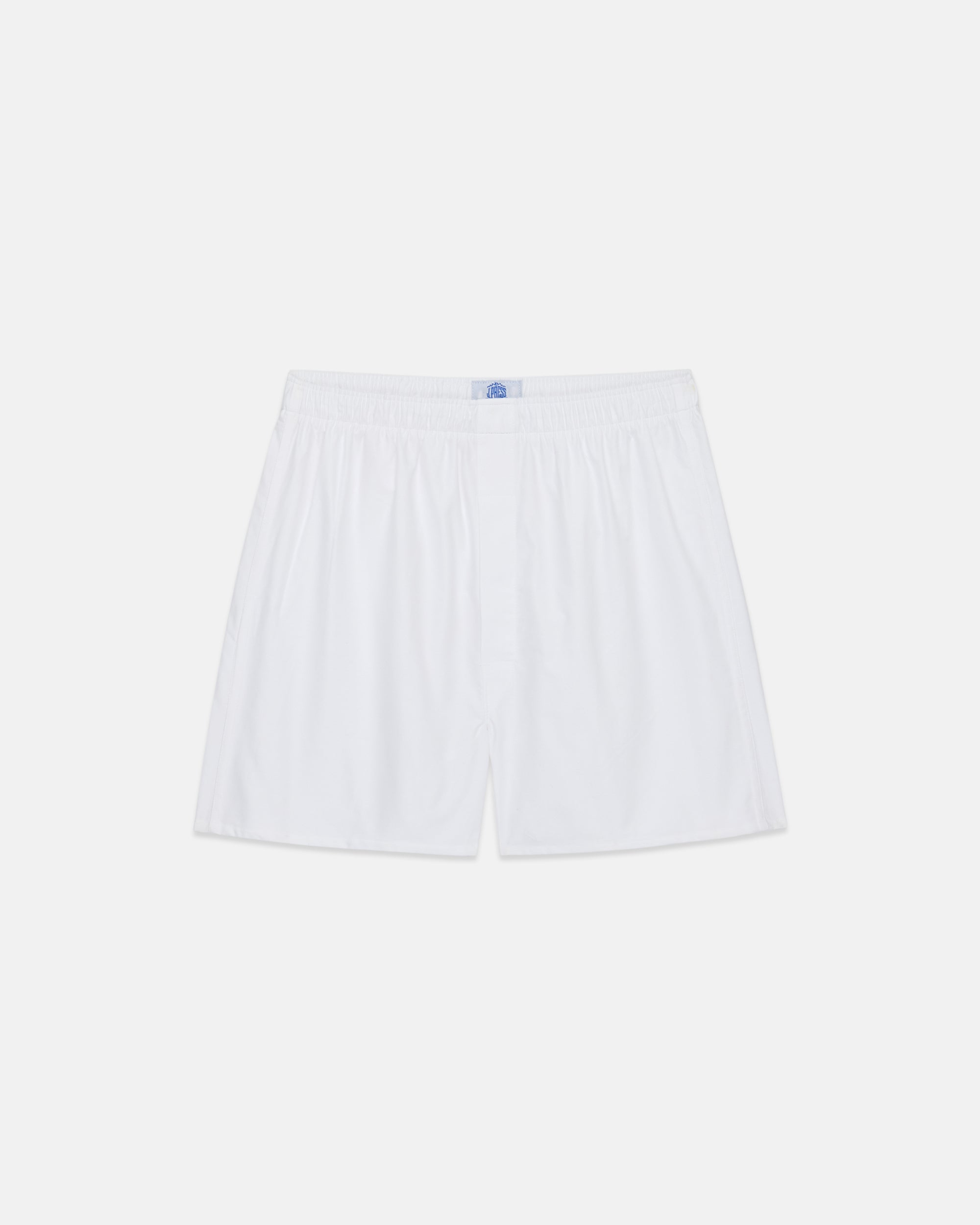 White Oxford Boxers | Men's White Boxer Shorts - J. Press Boxers