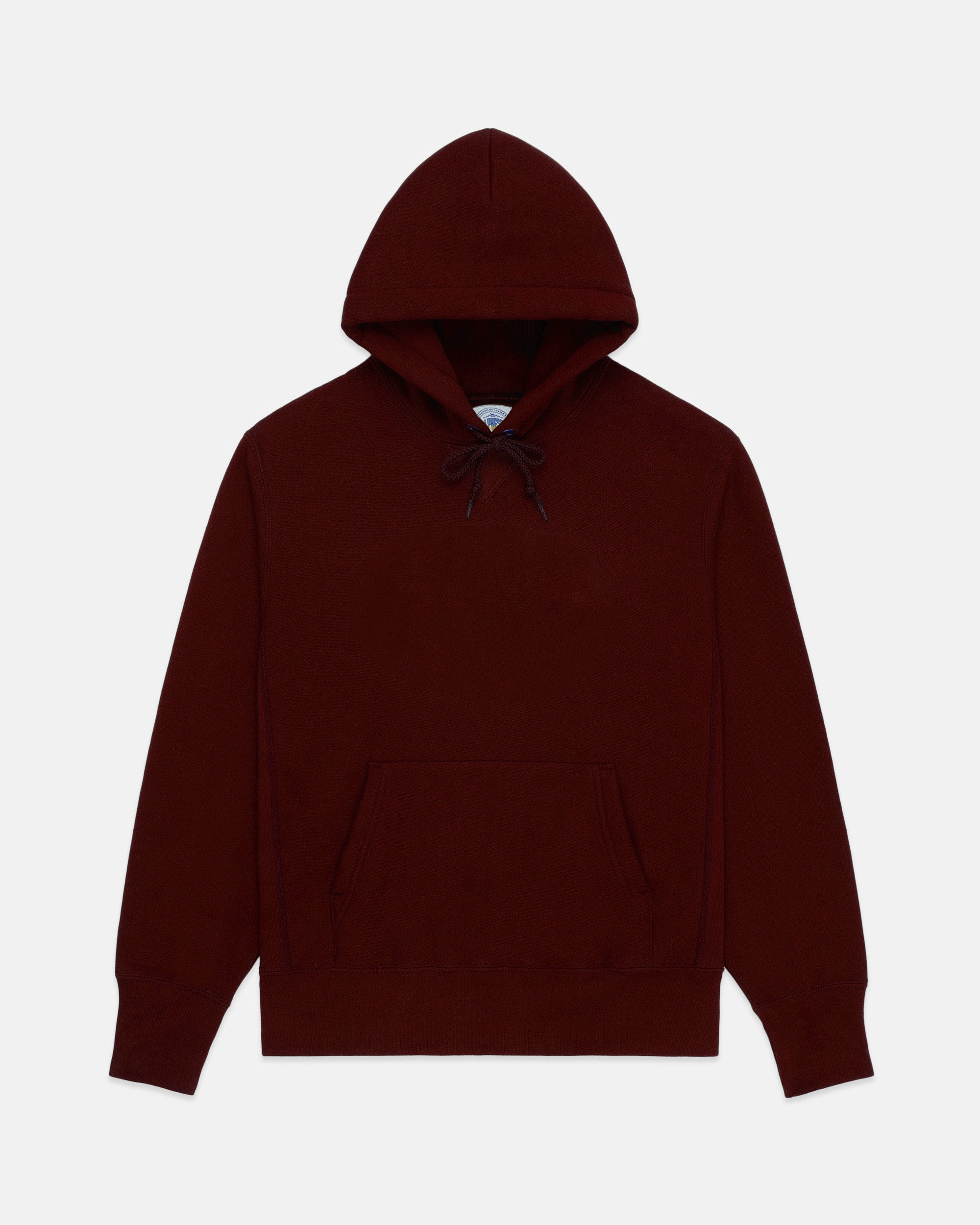 Made-in-USA Burgundy Heavyweight Hoodie