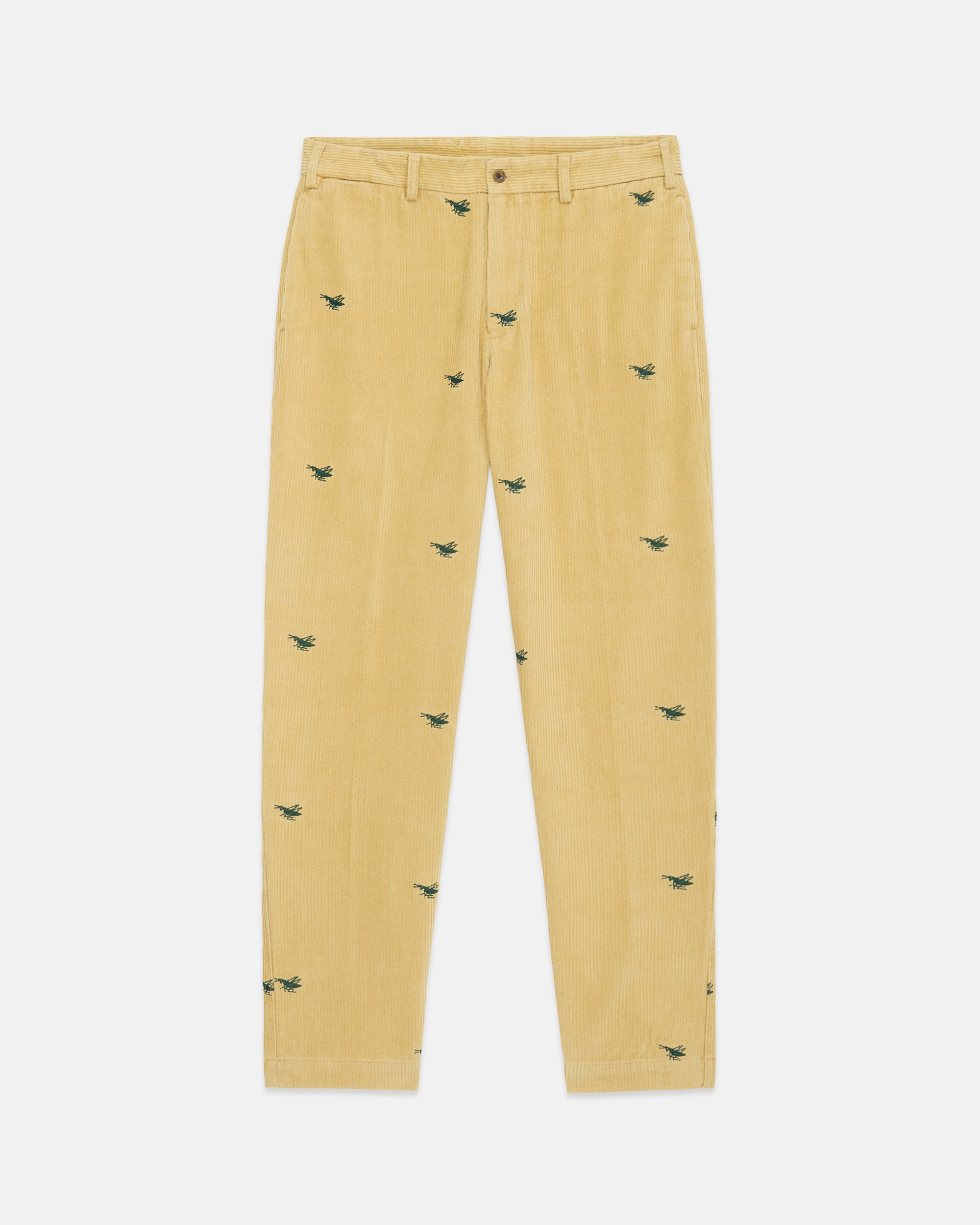 Grasshopper Club Natural Wide Wale Corduroy Critter Pant